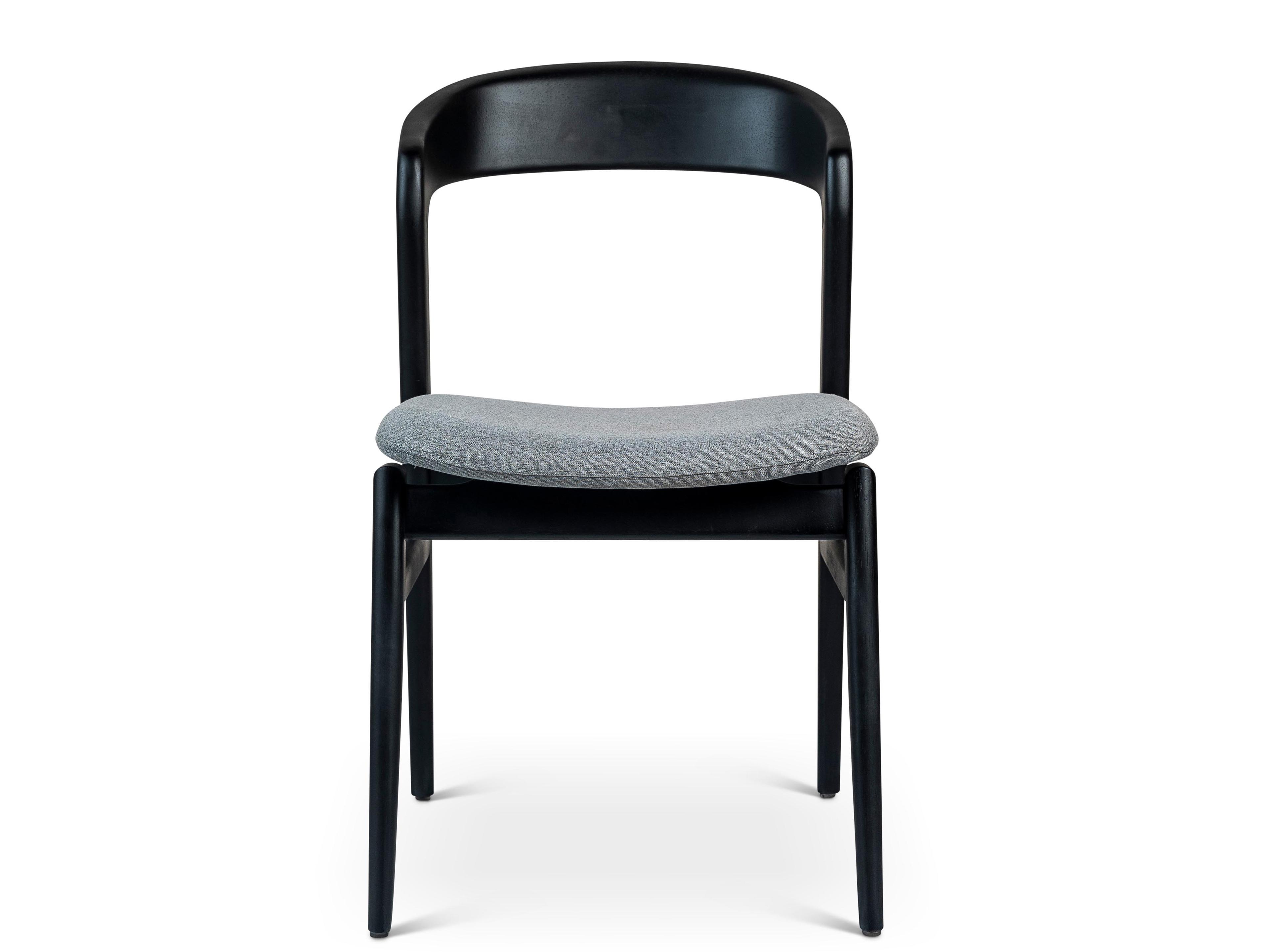 Urbia Modern Brazilian Velma Gray Upholstered Armless Dining Chair