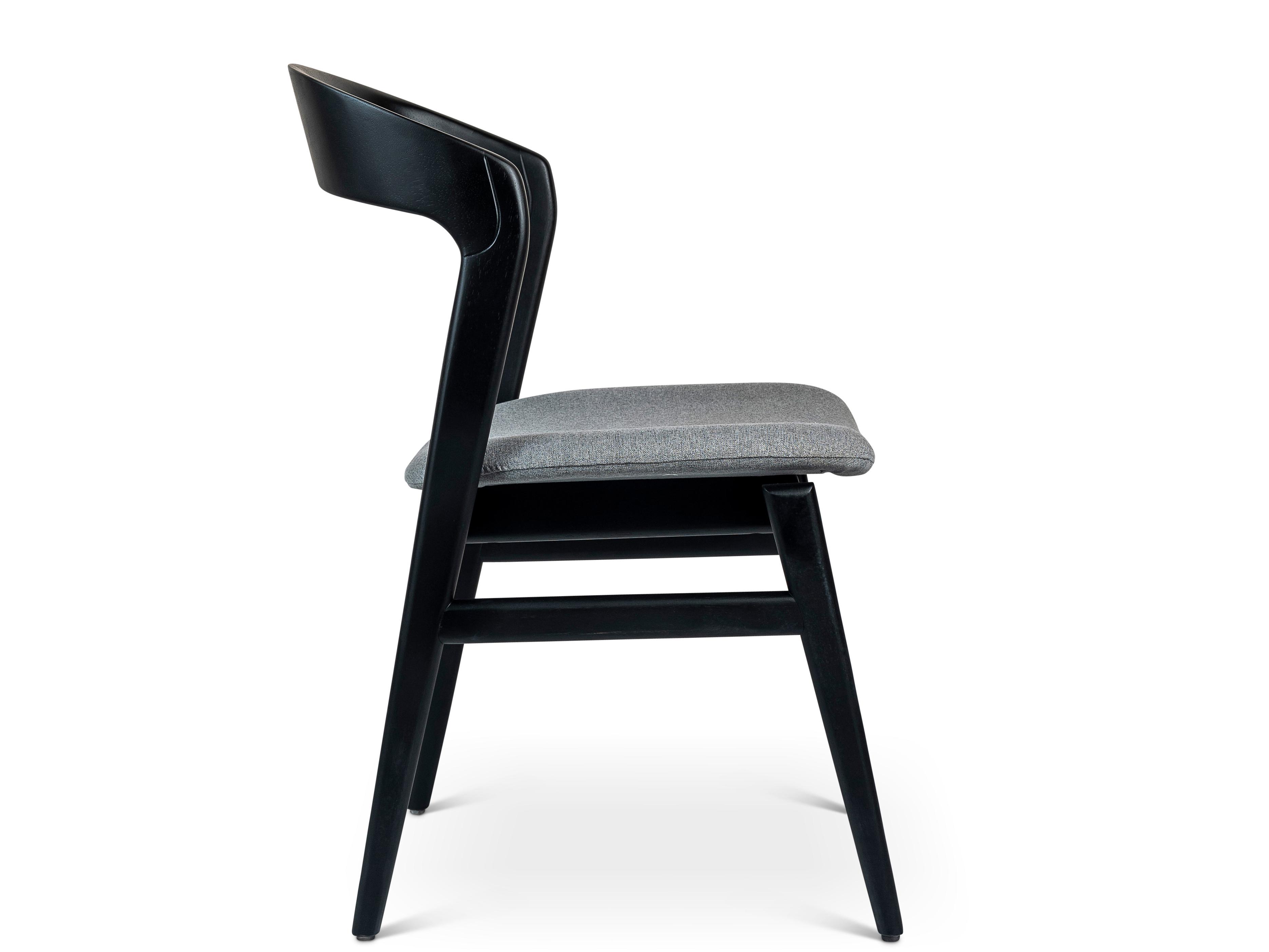 Urbia Modern Brazilian Velma Gray Upholstered Armless Dining Chair
