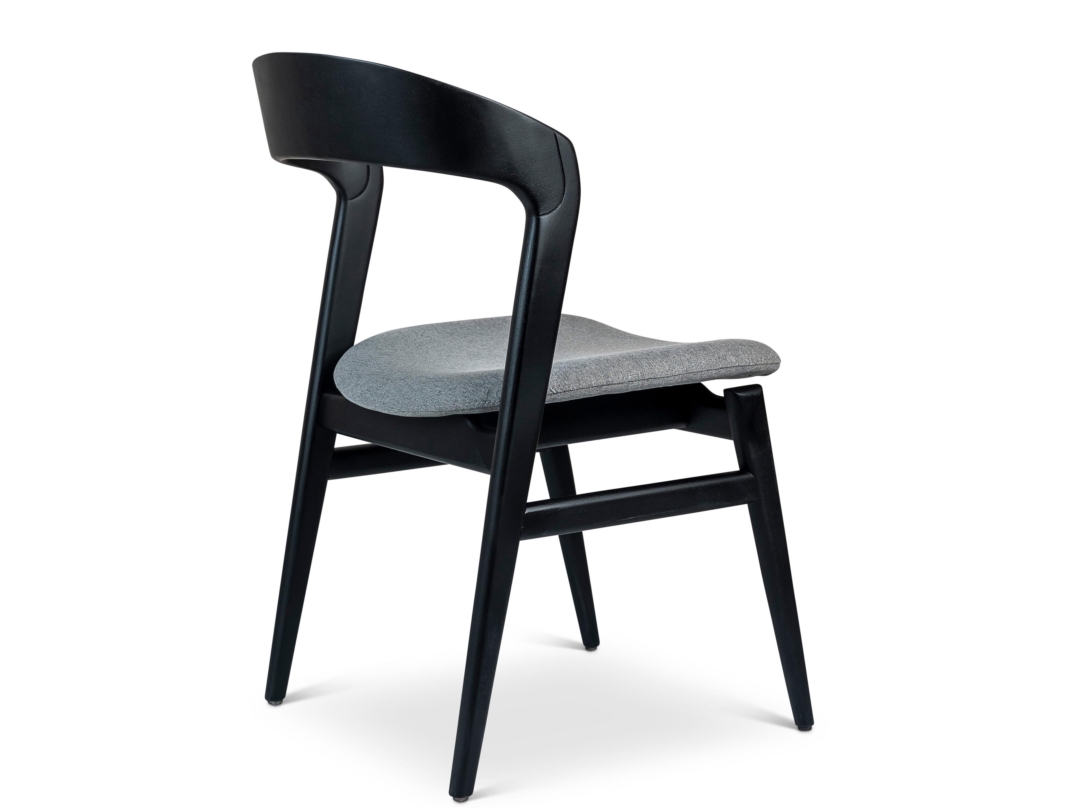 Urbia Modern Brazilian Velma Gray Upholstered Armless Dining Chair