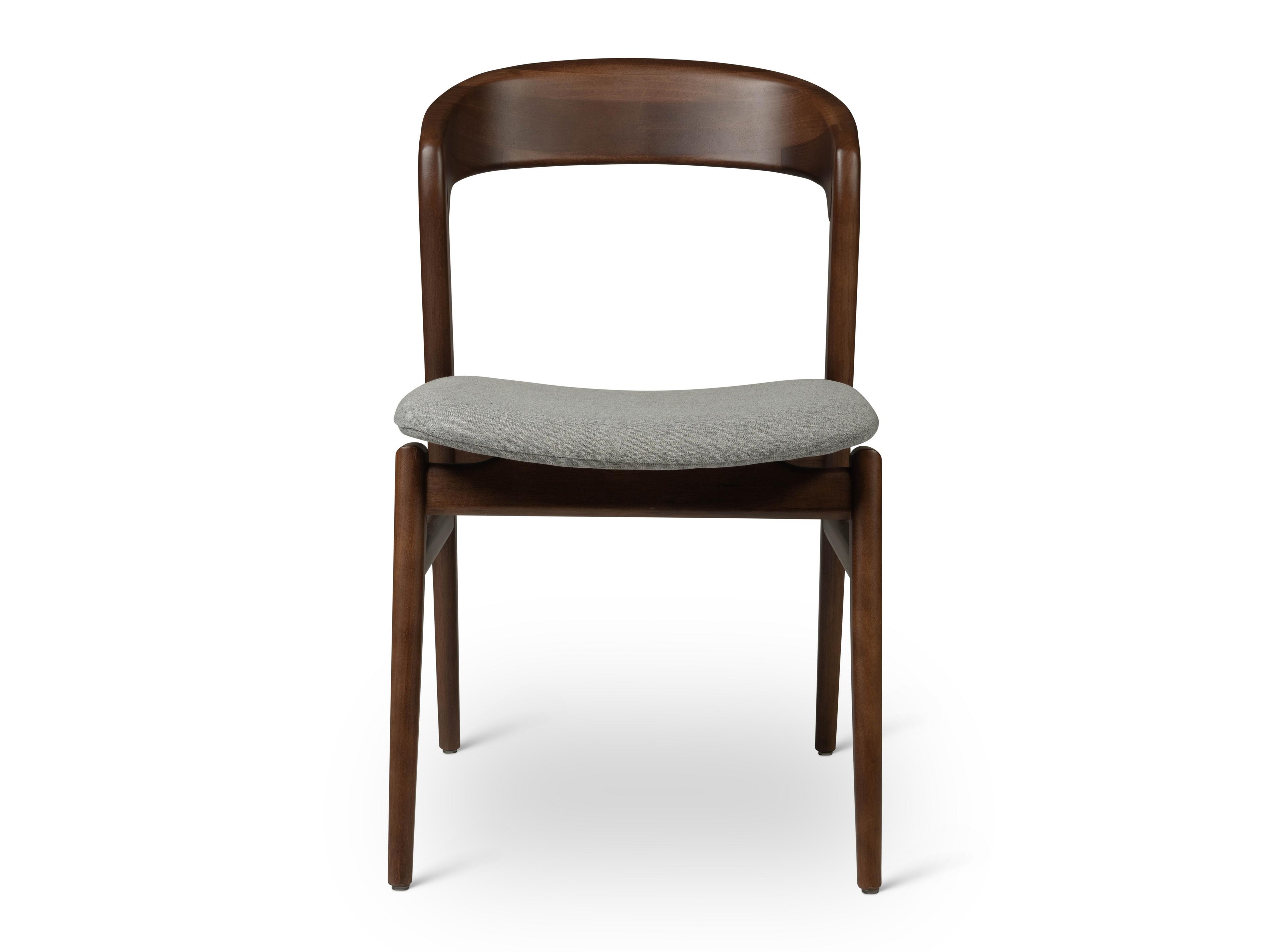 Urbia Modern Brazilian Velma Gray Upholstered Armless Dining Chair