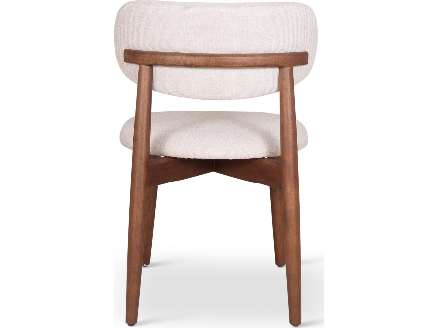 Urbia Modern Brazilian Collection Natural Upholstered Armless Dining Chair