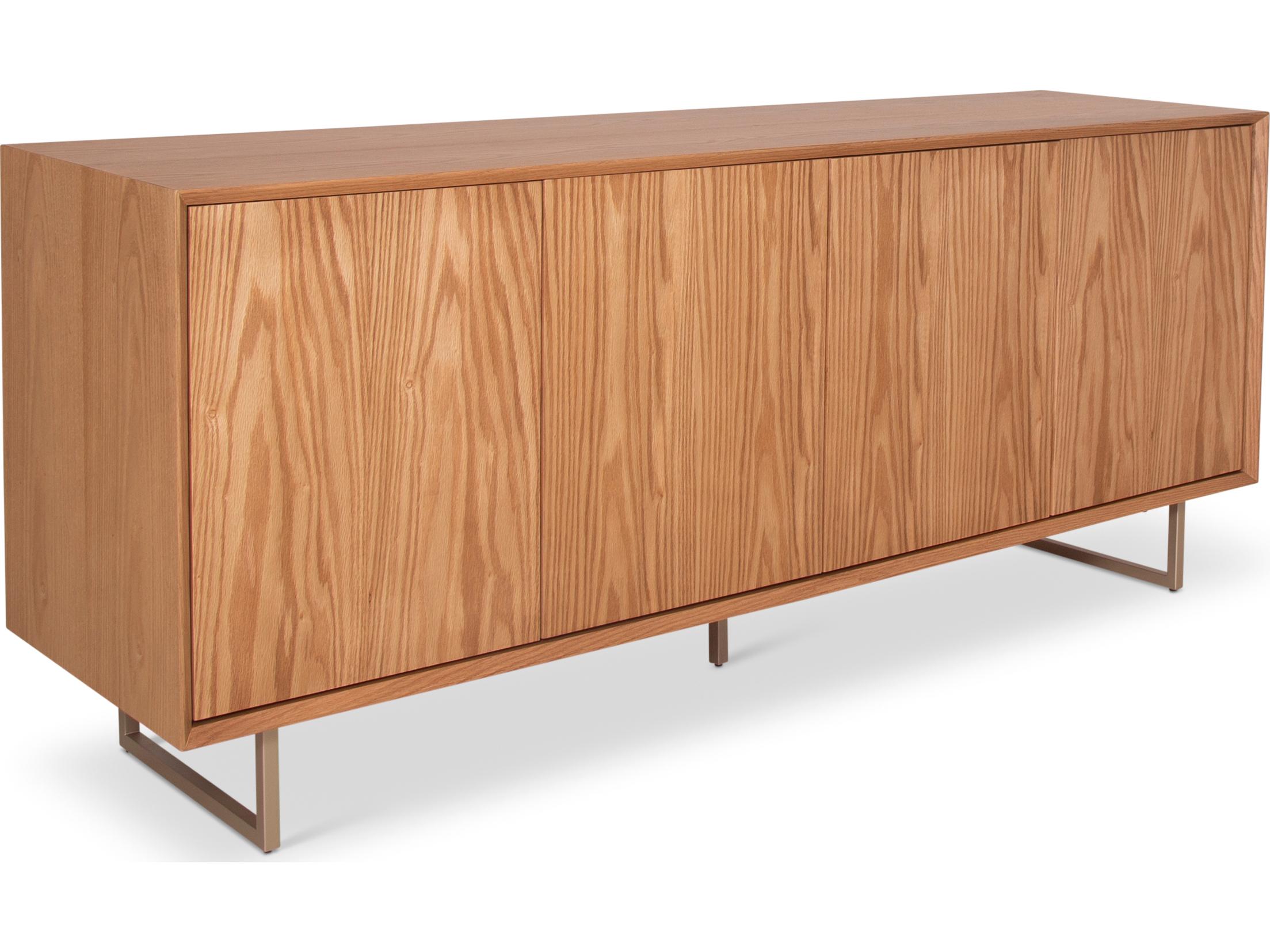 Urbia Modern Brazilian Collection 70" Oak Wood Sideboard