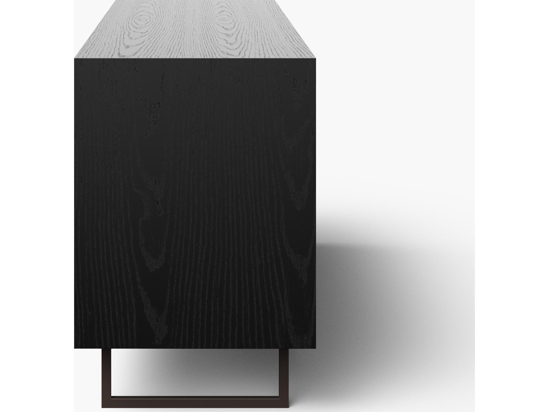 Urbia Modern Brazilian Collection 70" Oak Wood Sideboard