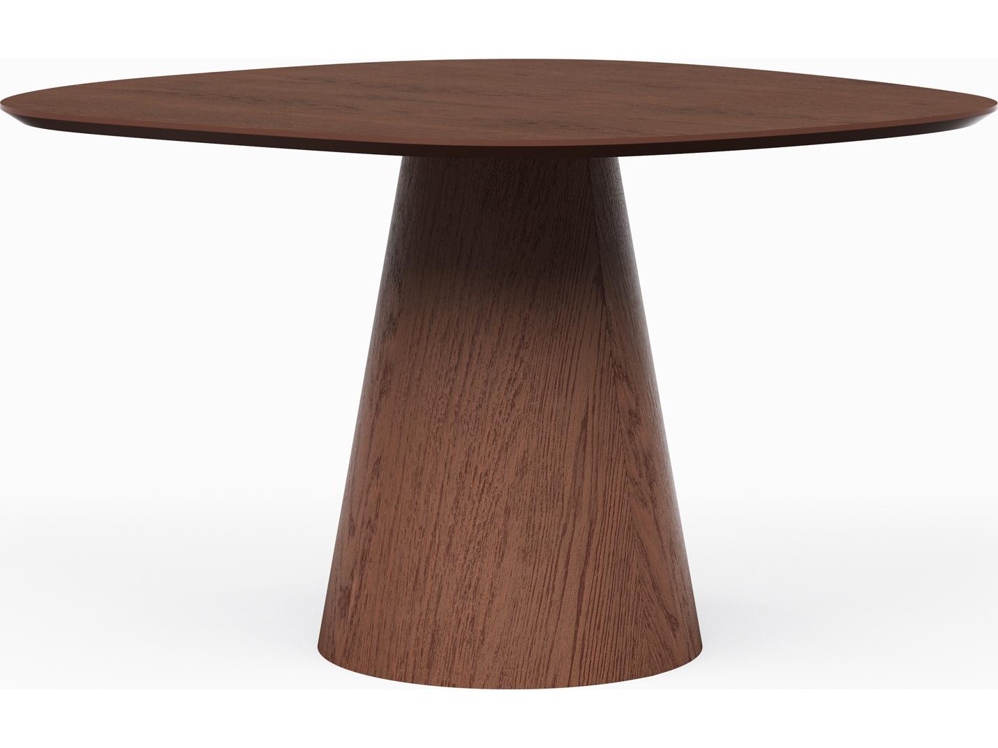 Urbia Modern Brazilian Collection Round Wood Dining Table