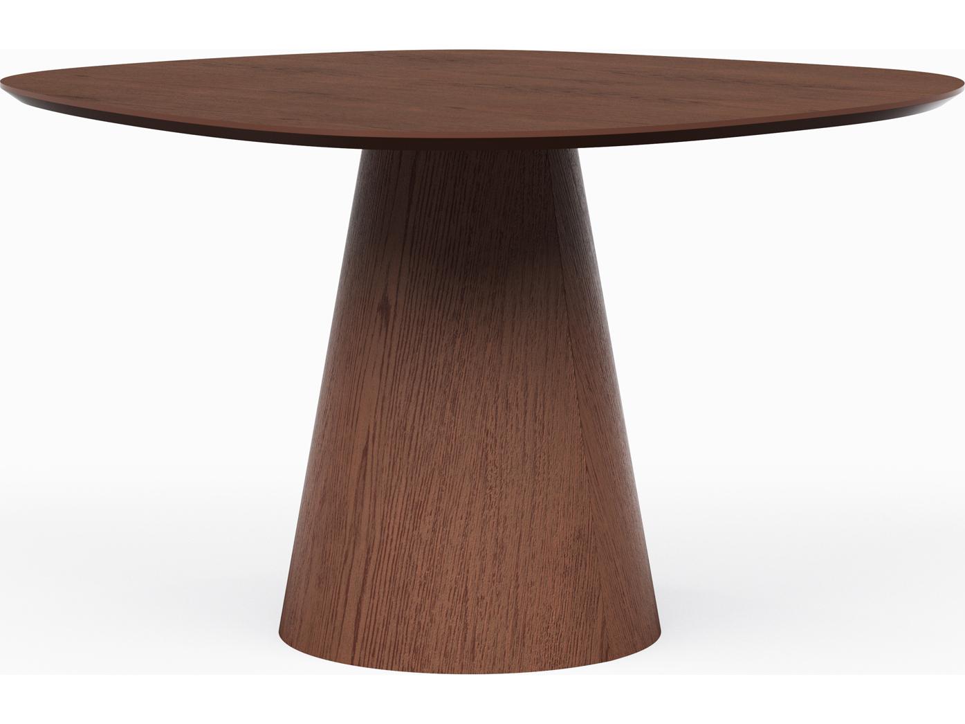 Urbia Modern Brazilian Collection Round Wood Dining Table