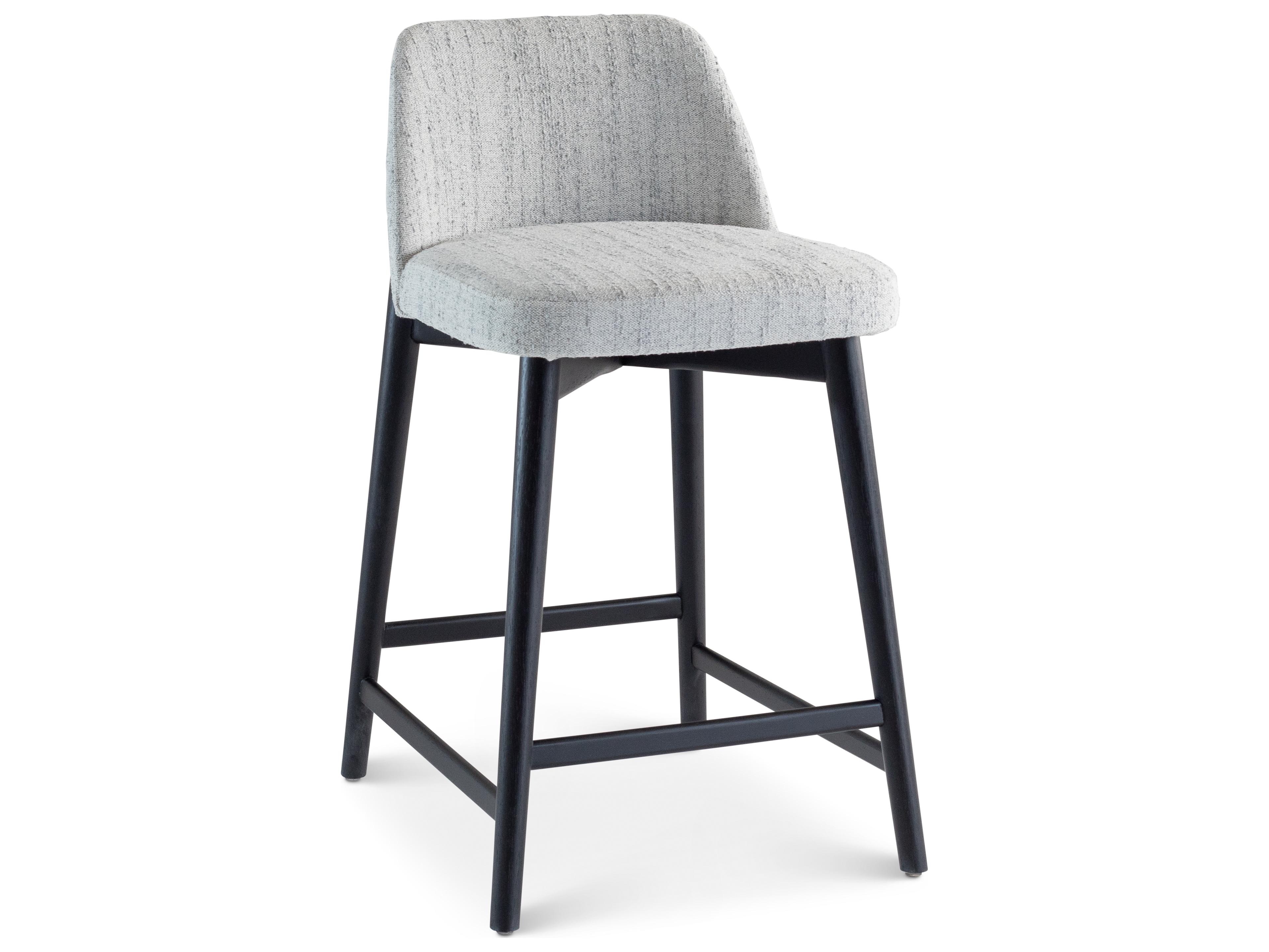 Urbia Tonia Grey Mix ebano Upholstered Counter Stool