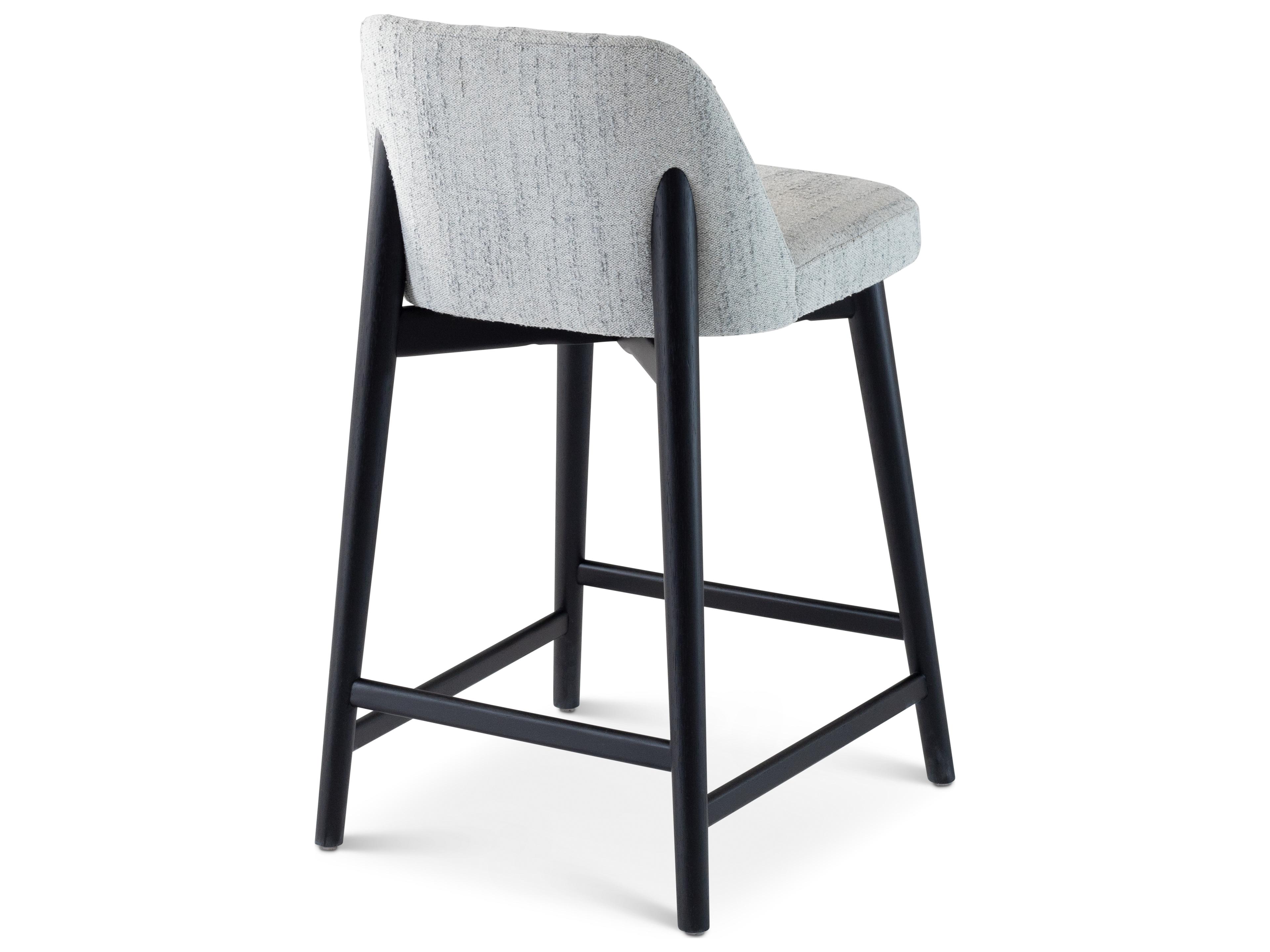 Urbia Tonia Grey Mix ebano Upholstered Counter Stool