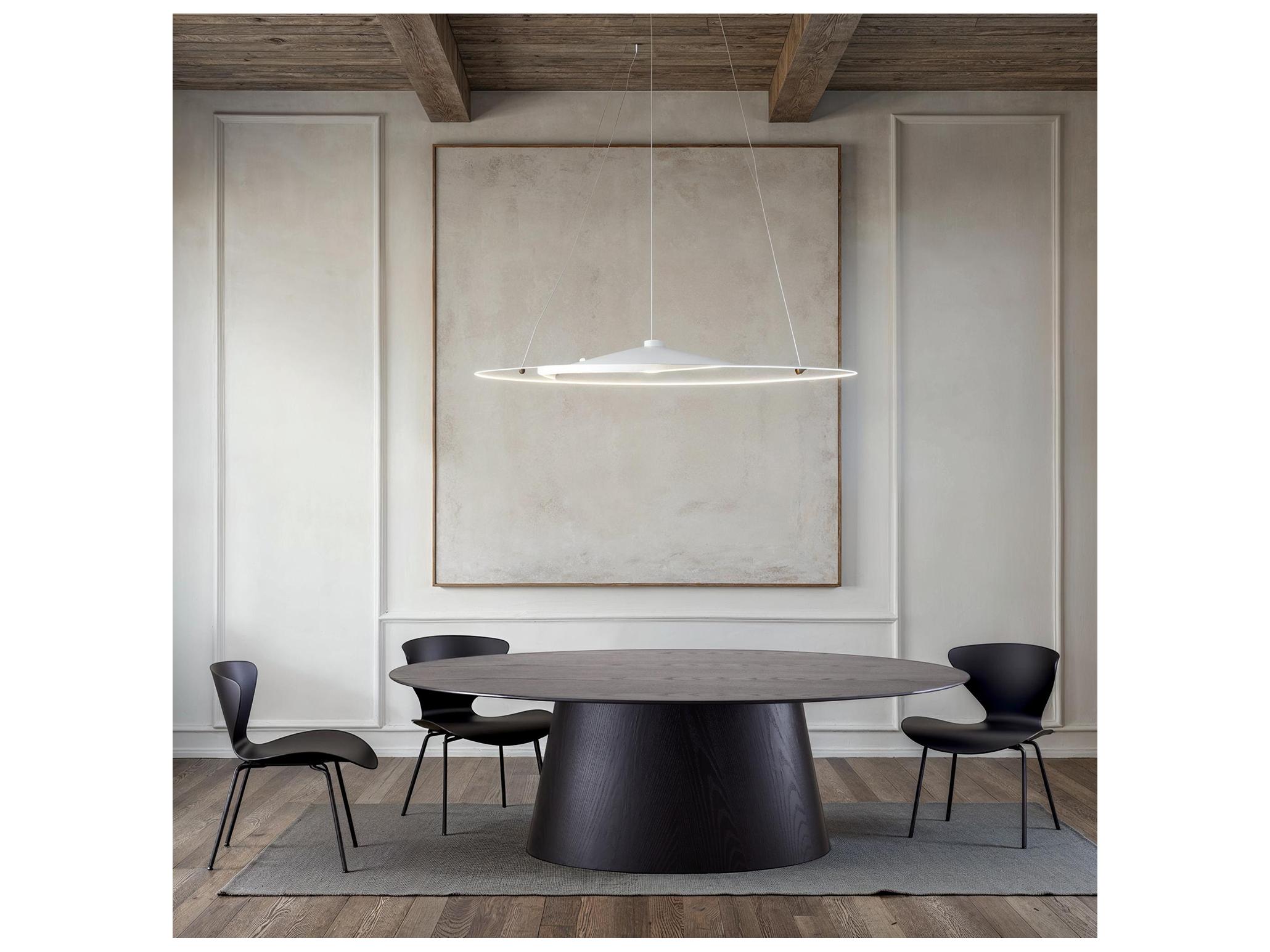 Urbia Tonia Oval Wood Ebano Dining Table