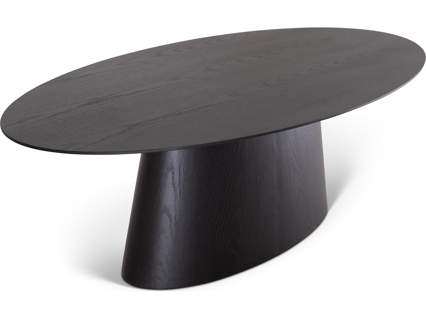 Urbia Tonia Oval Wood Ebano Dining Table