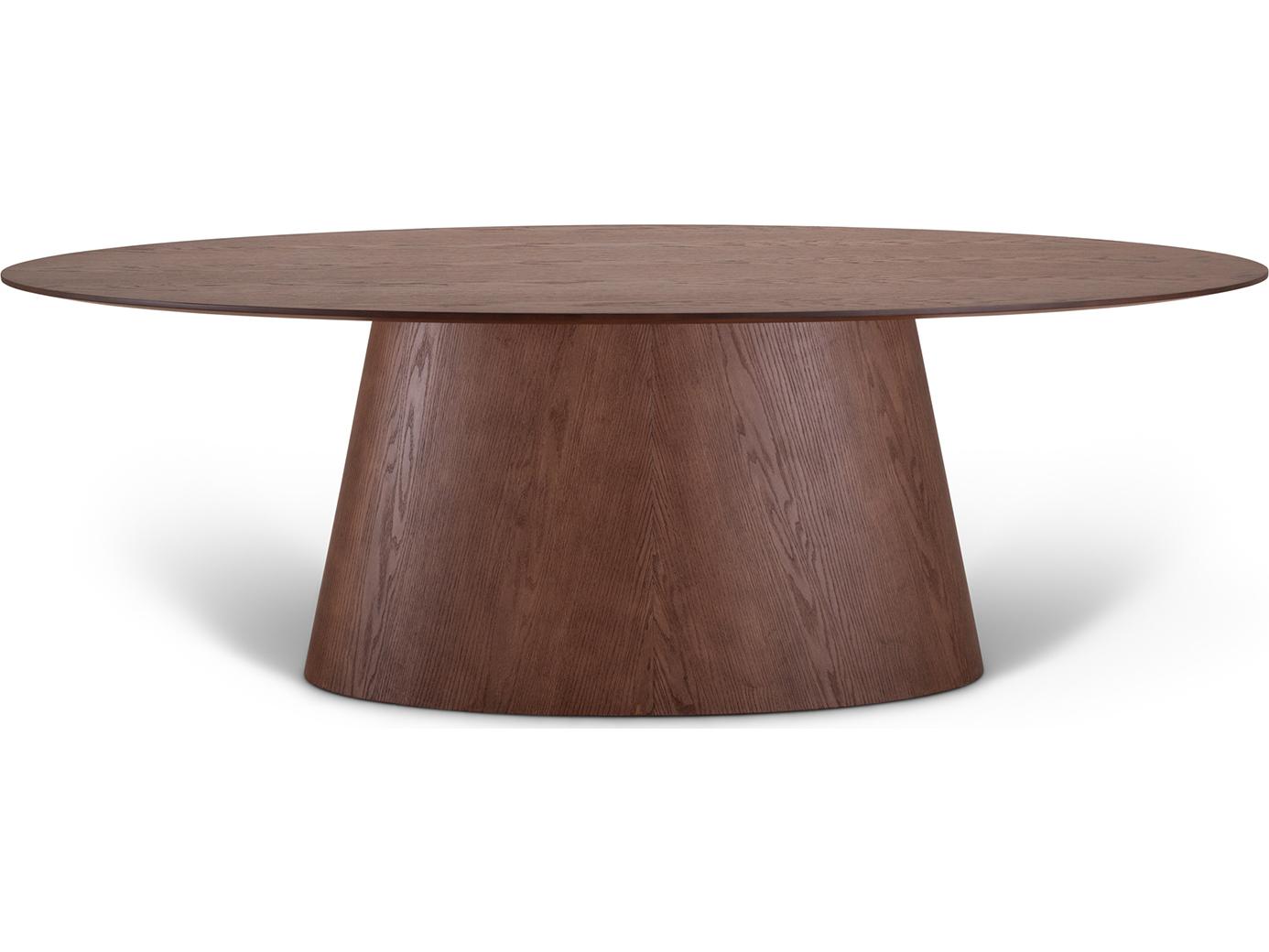 Urbia Tonia Oval Wood Nogal Dining Table