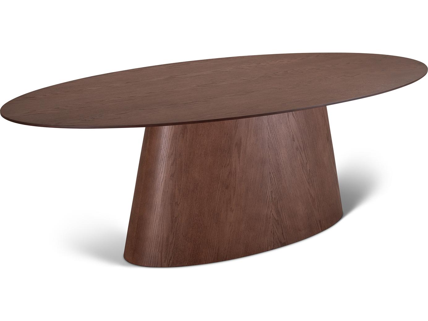Urbia Tonia Oval Wood Nogal Dining Table