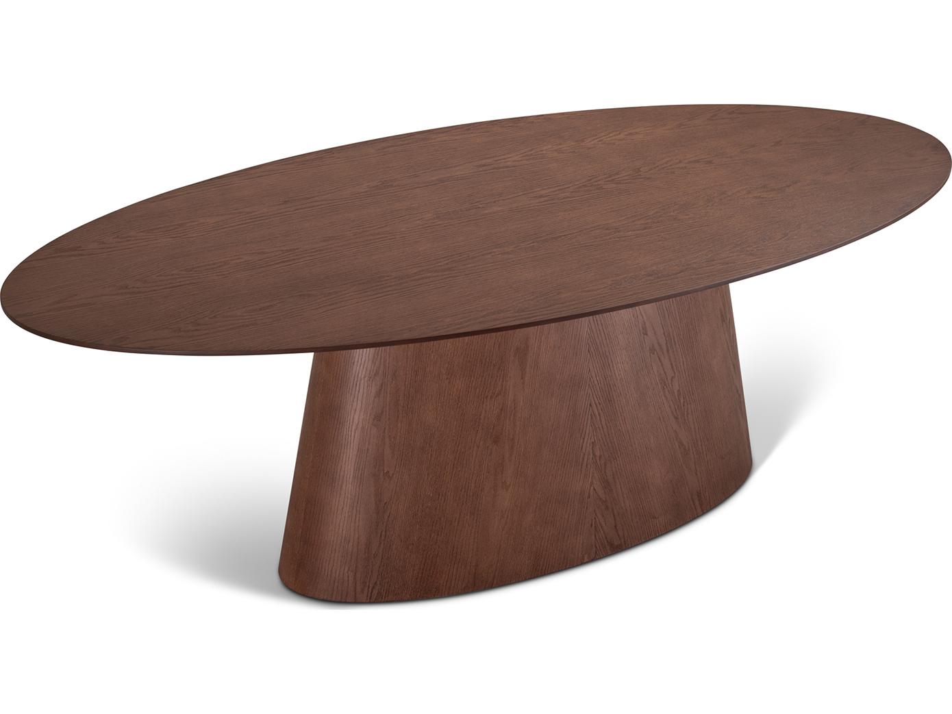 Urbia Tonia Oval Wood Nogal Dining Table