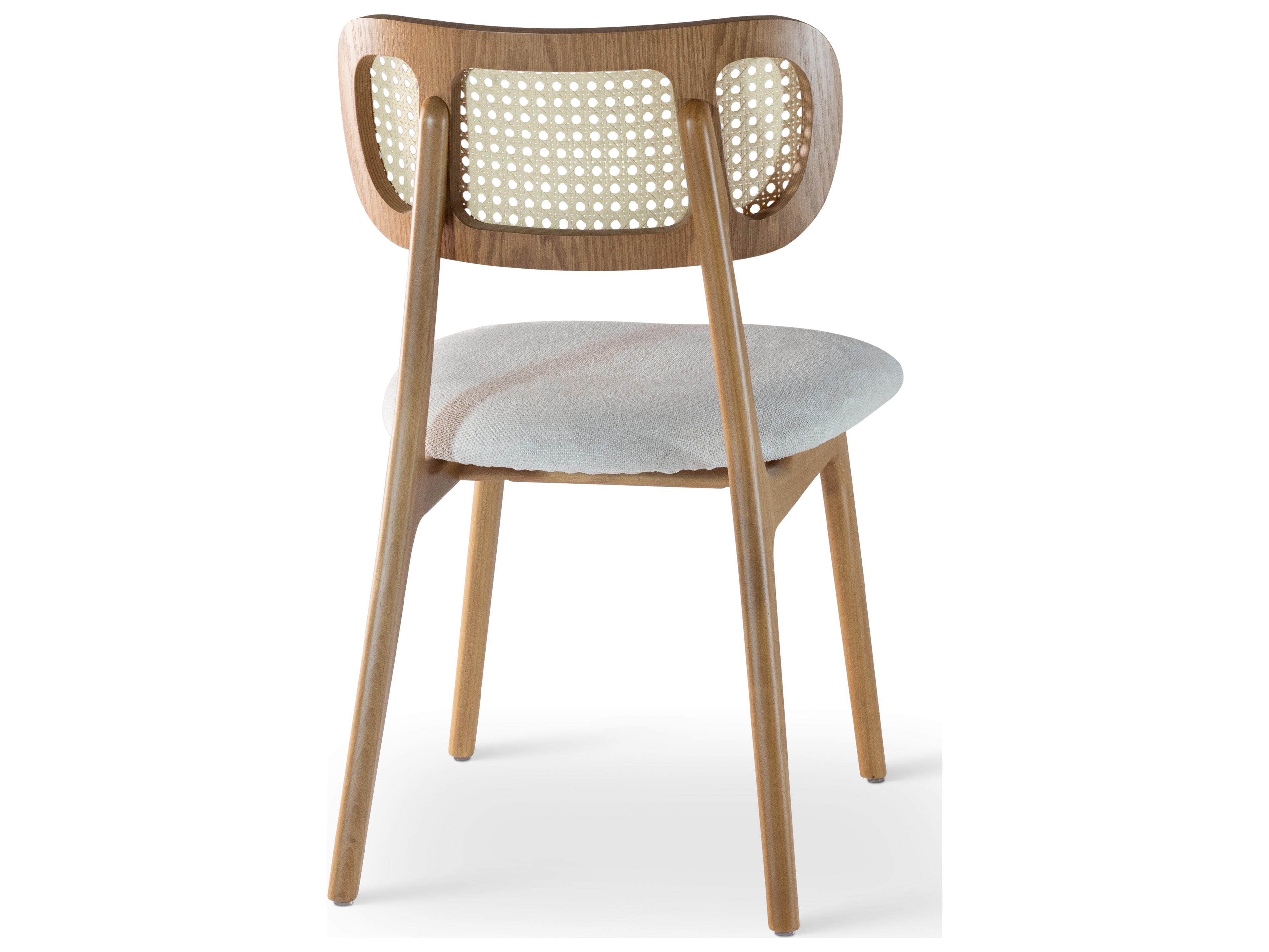 Urbia Modern Brazilian Beige Upholstered Armless Dining Chair