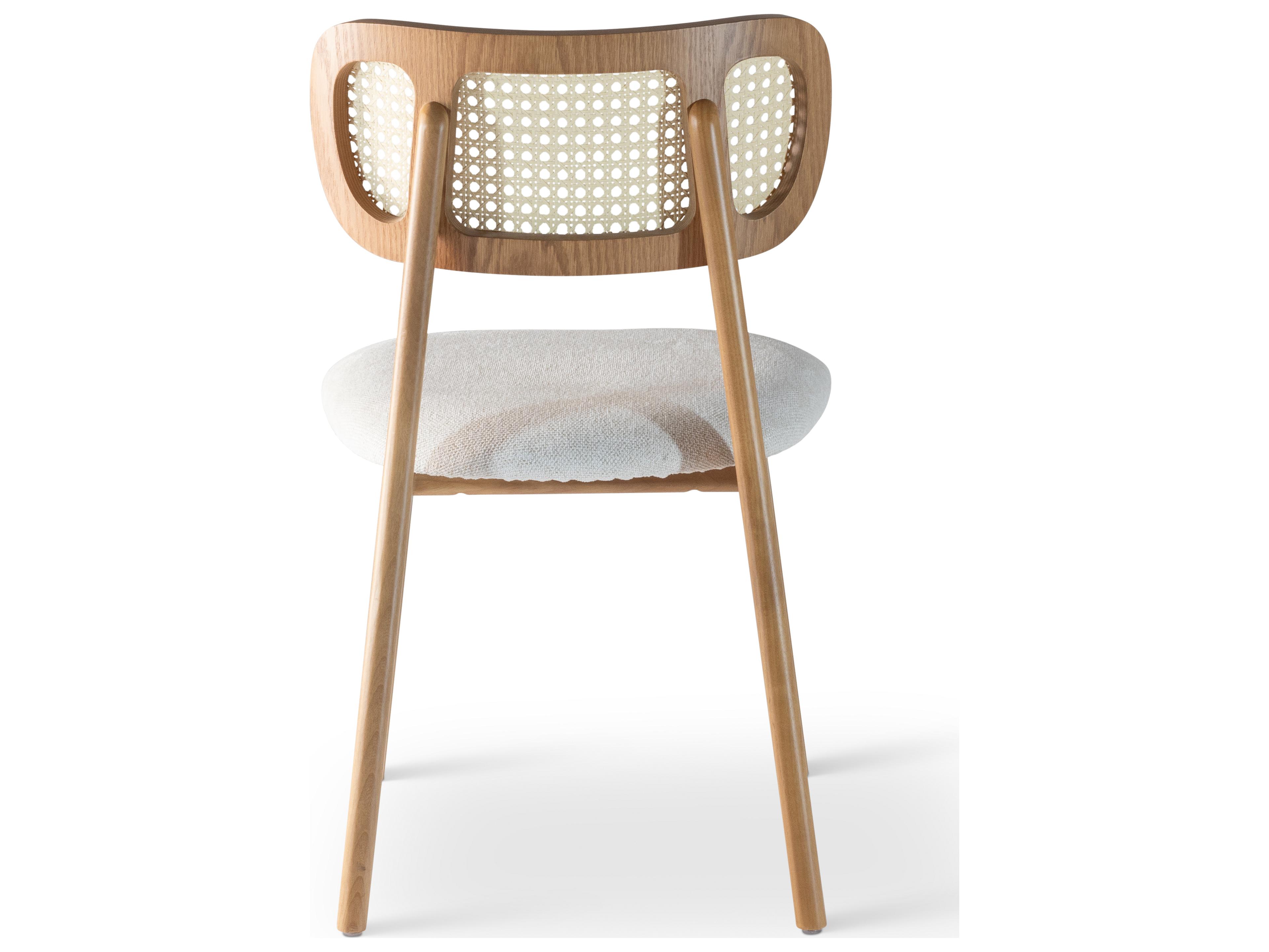 Urbia Modern Brazilian Beige Upholstered Armless Dining Chair