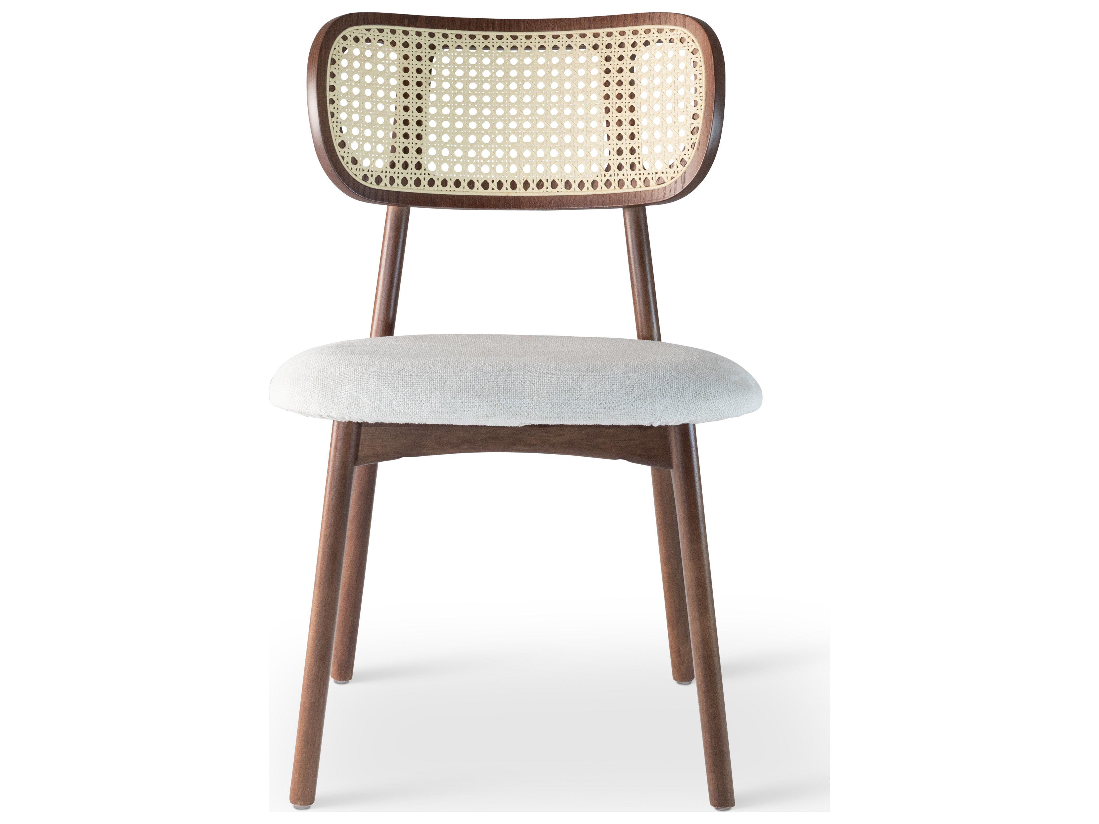 Urbia Modern Brazilian Brown Upholstered Armless Dining Chair