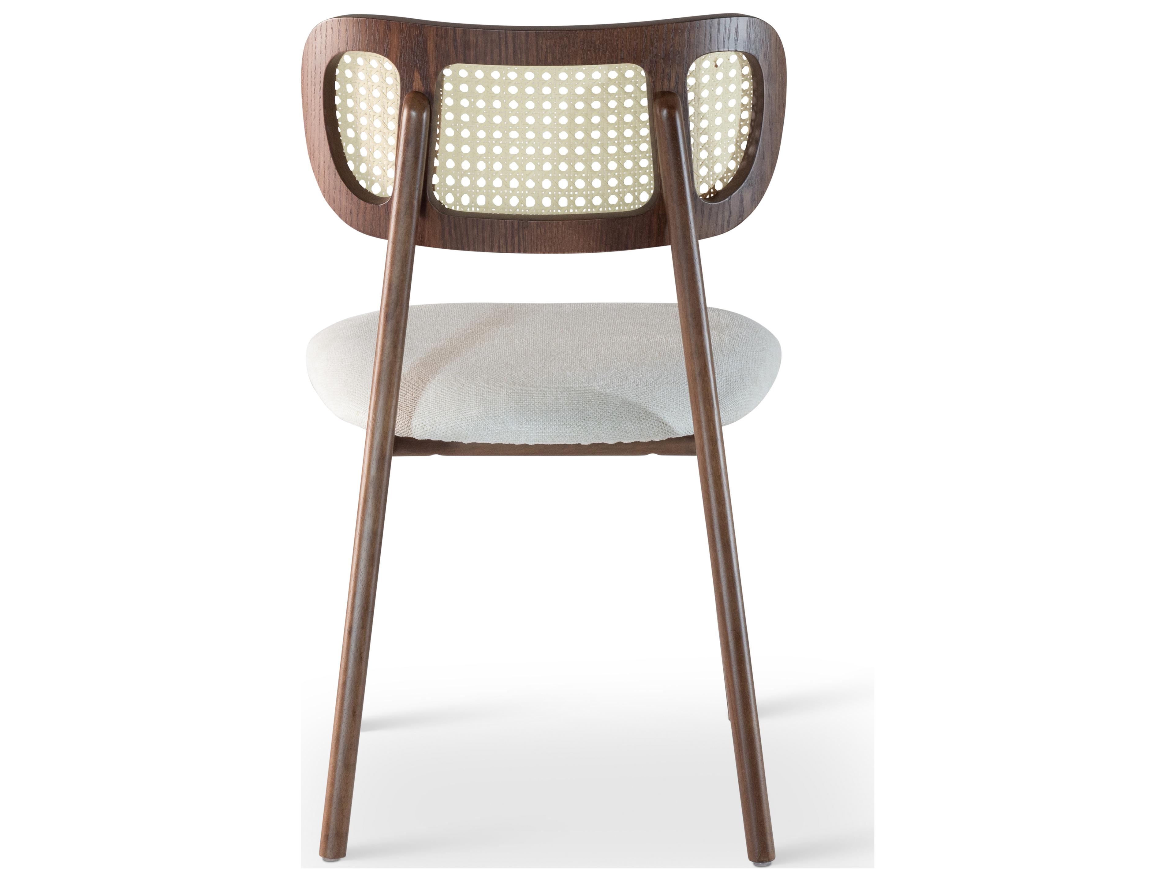 Urbia Modern Brazilian Brown Upholstered Armless Dining Chair