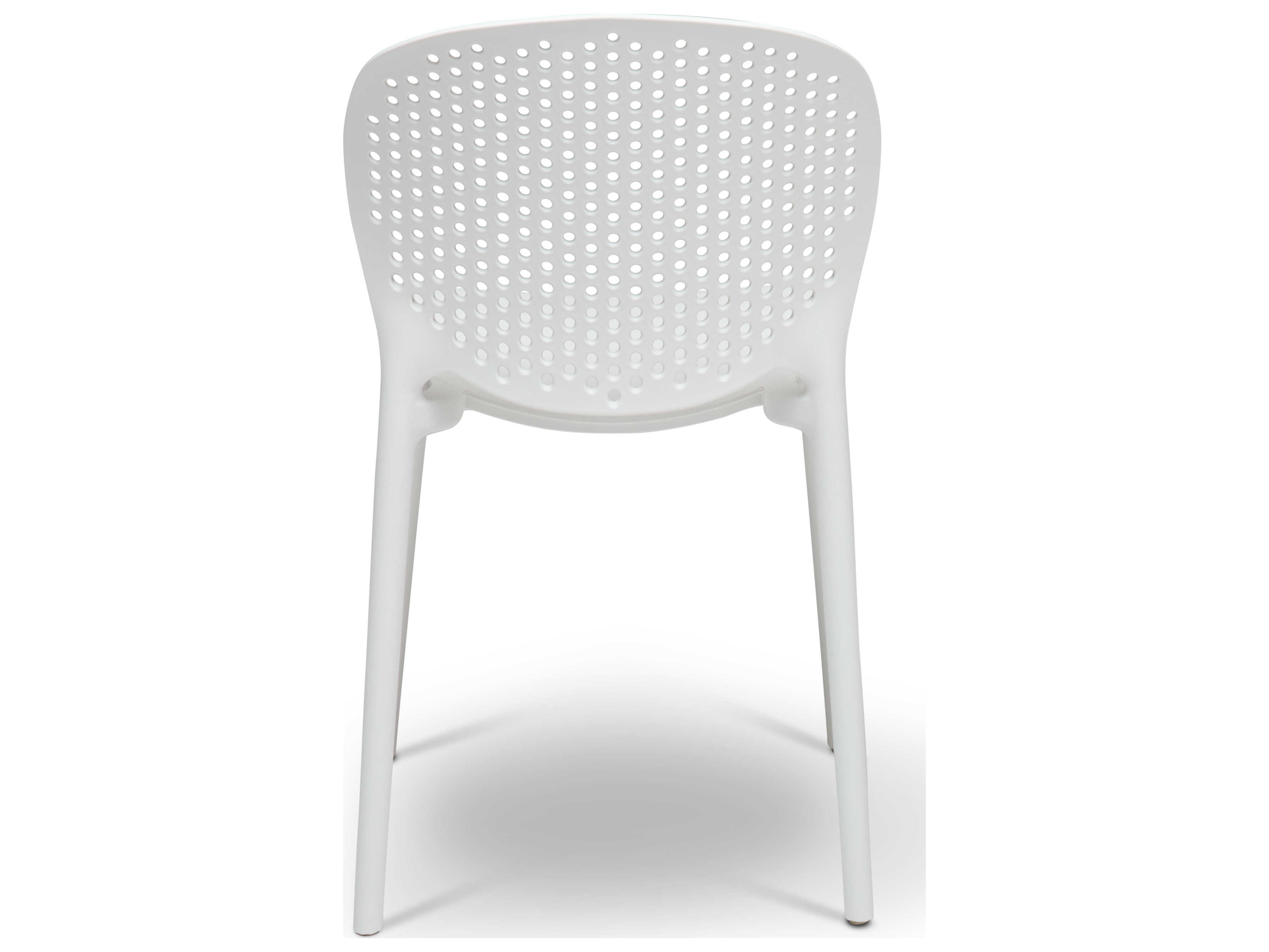 Urbia Bailey White Armless Dining Chair