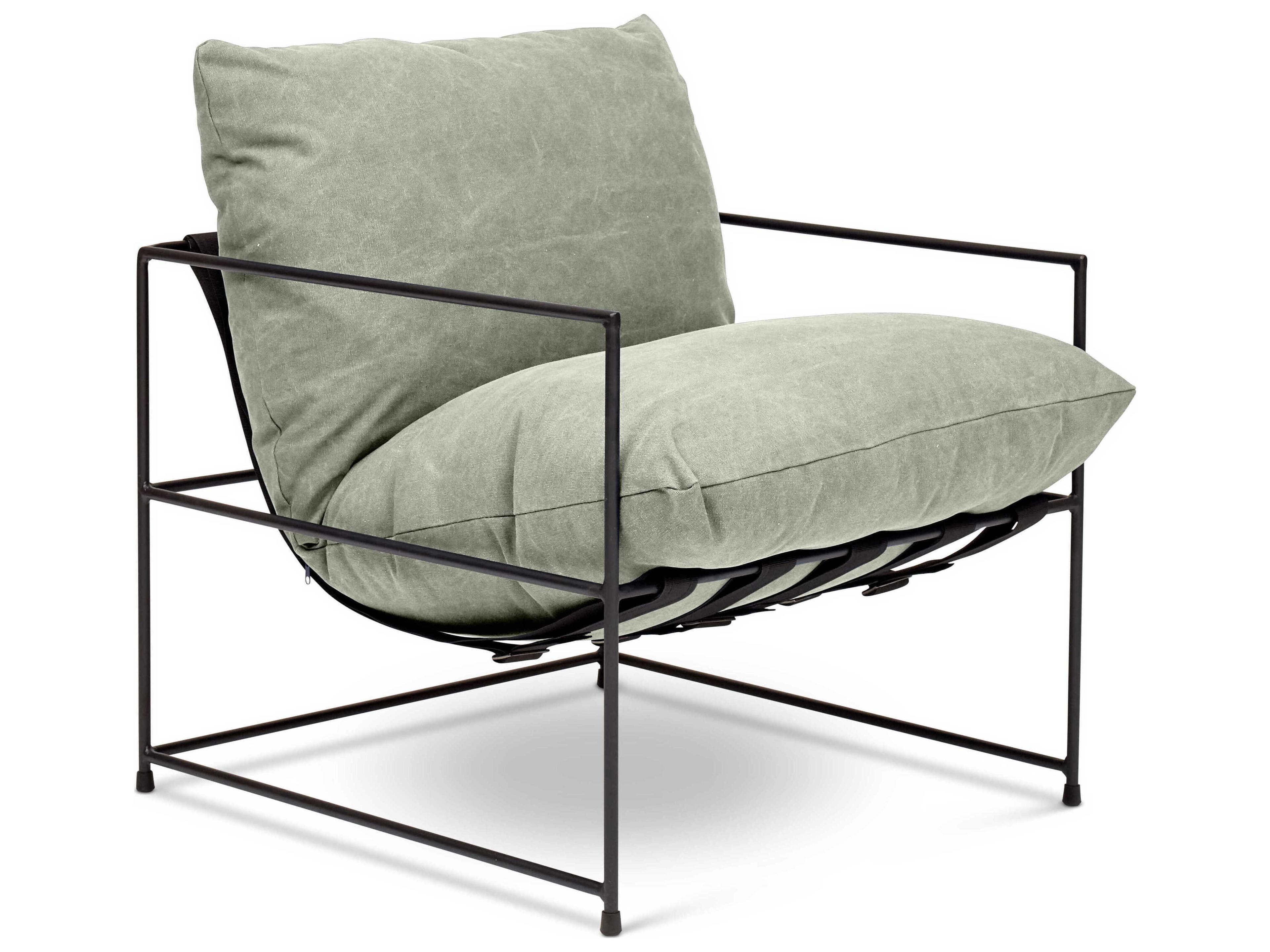 Urbia Trent Washed Forest Accent Chair