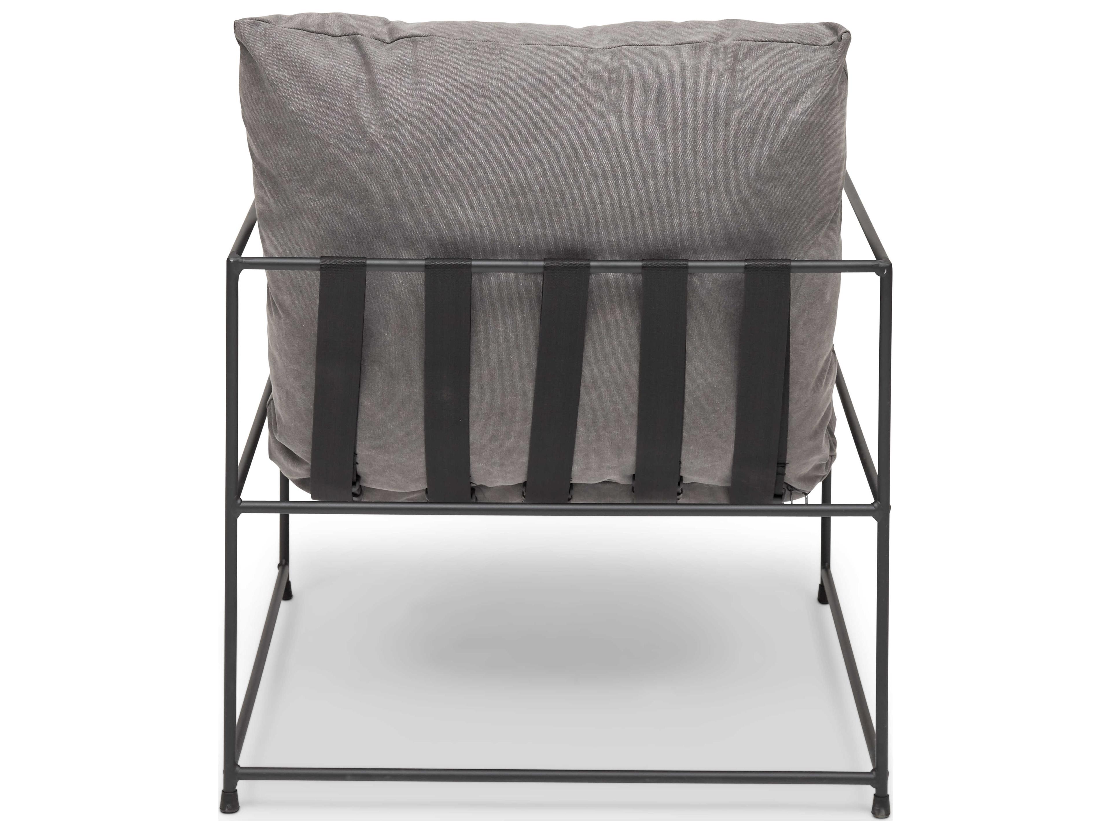 Urbia Metro Gray Fabric Accent Chair