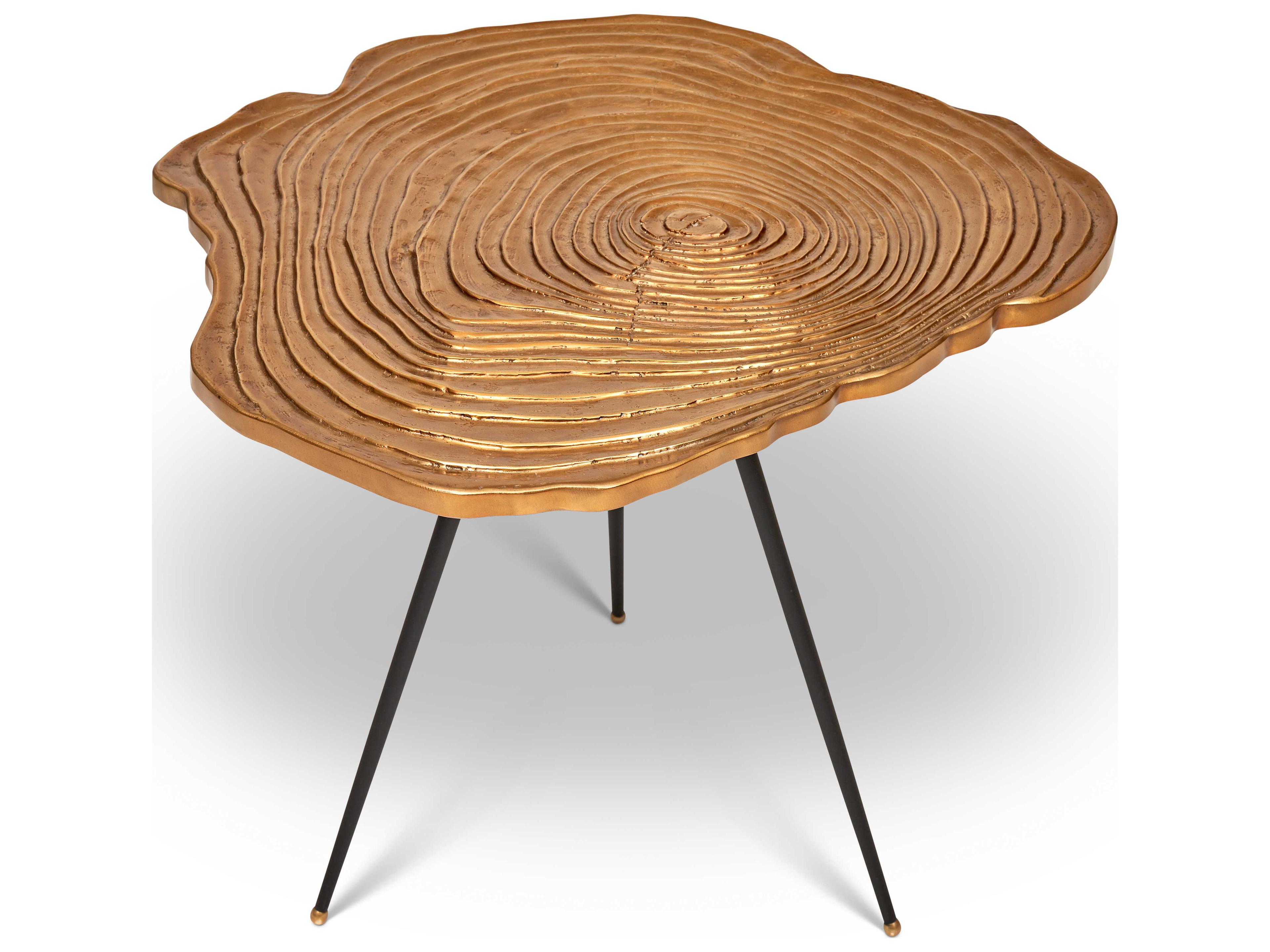 Urbia Ie Series Metal Brass End Table