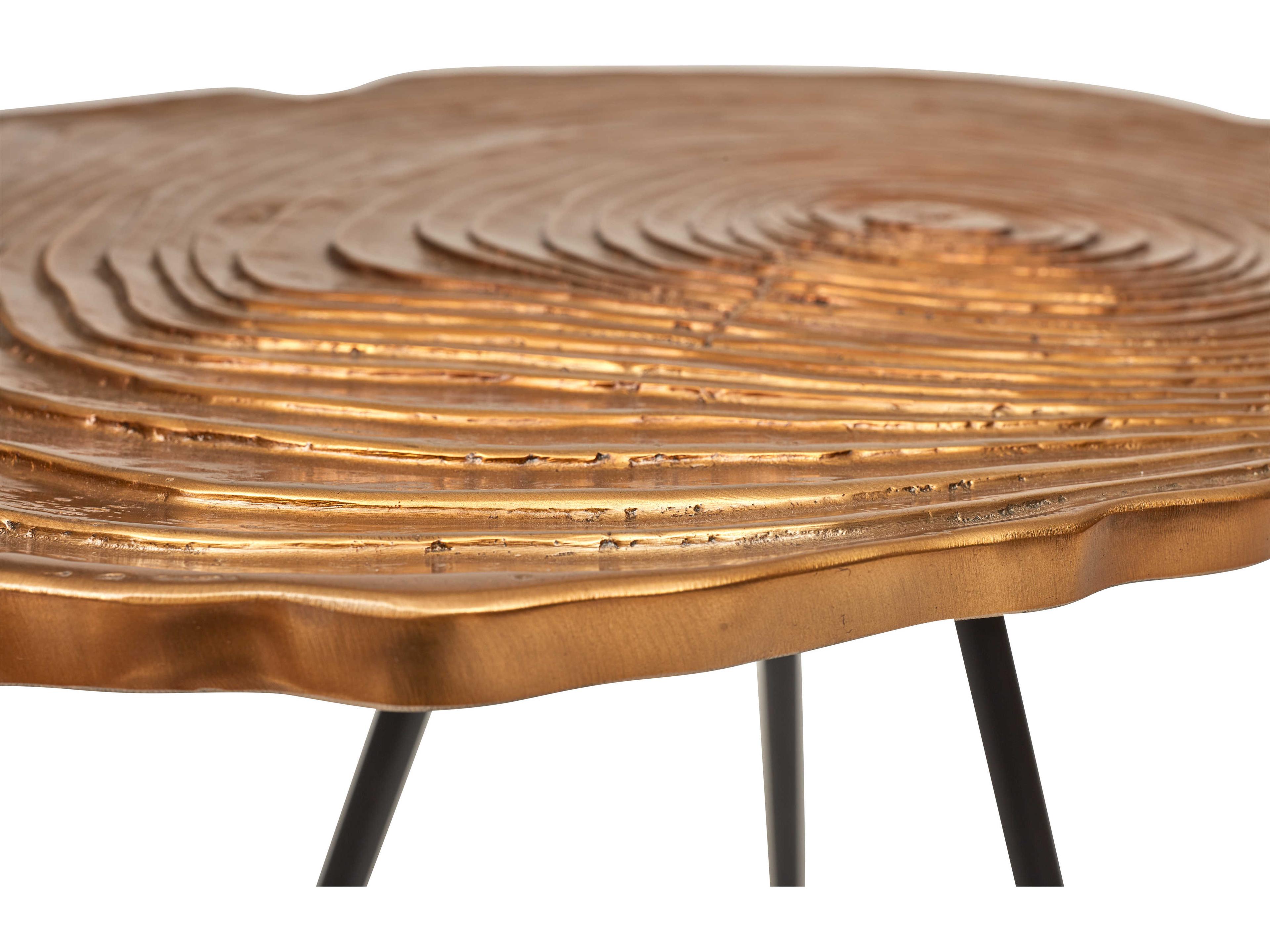 Urbia Ie Series Metal Brass End Table