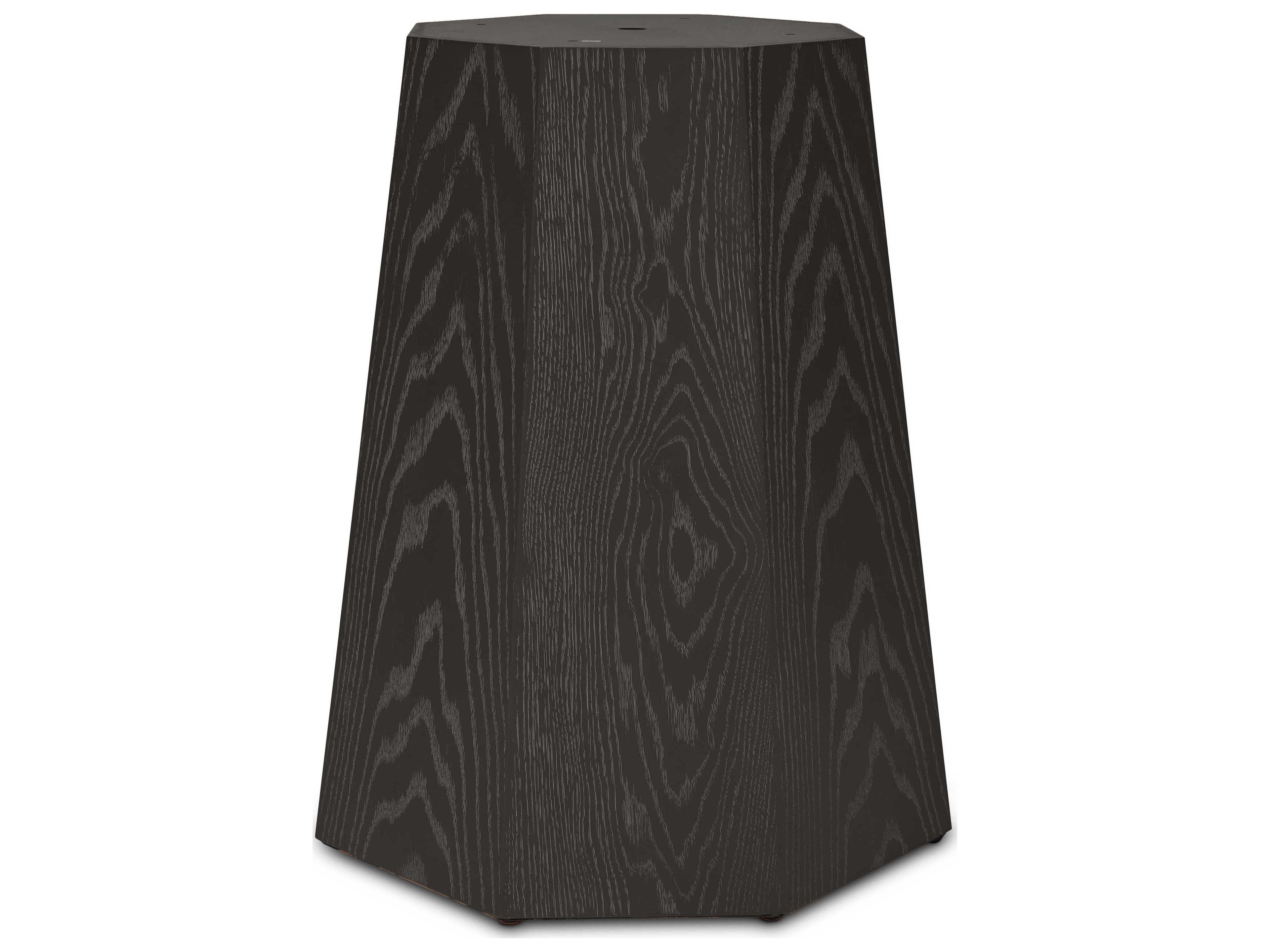 Urbia Ie Series Round Wood Charcoal Dining Table