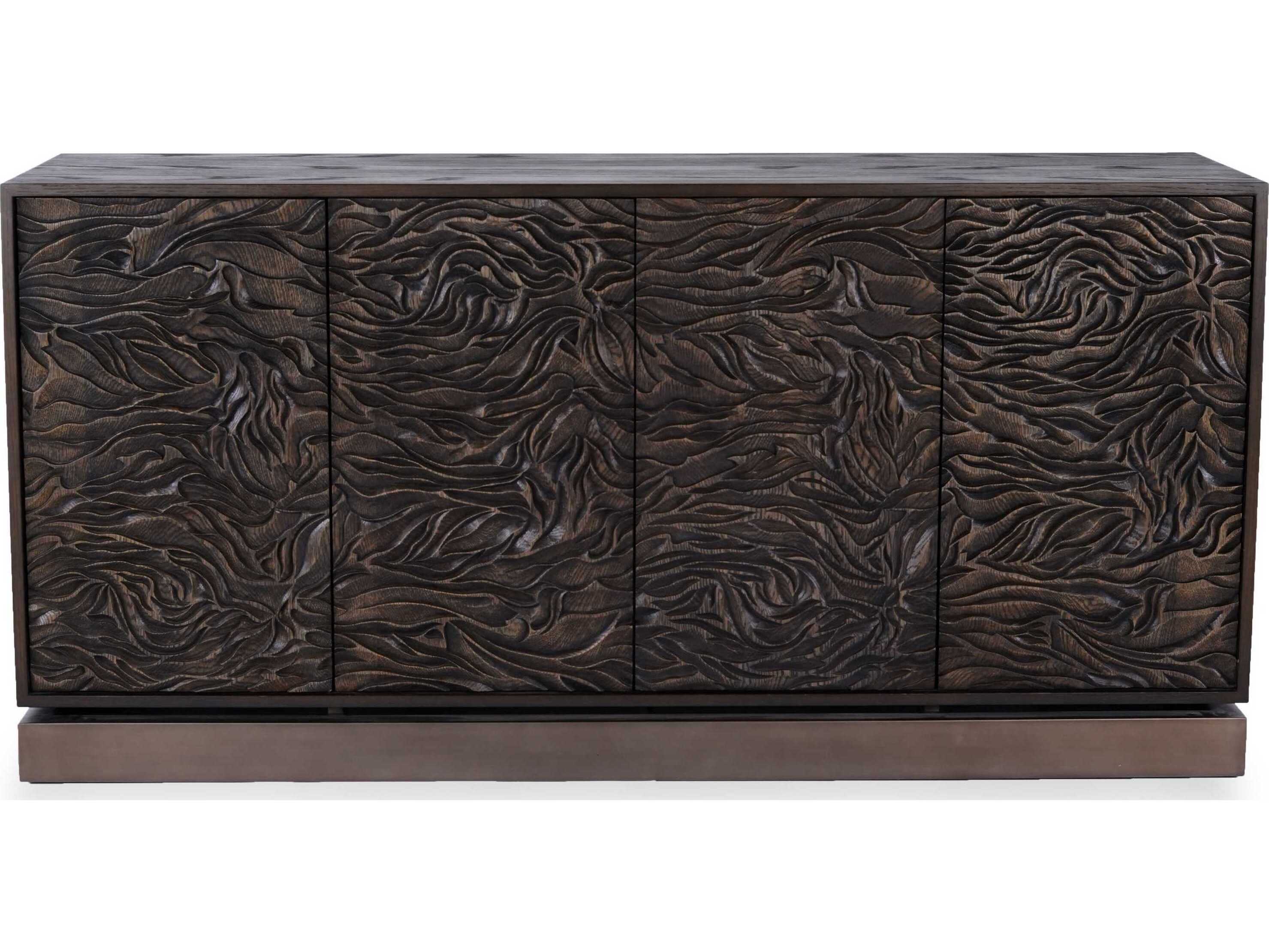 Urbia Ie Series Onda 71" Mahogany Wood Coffee Sideboard