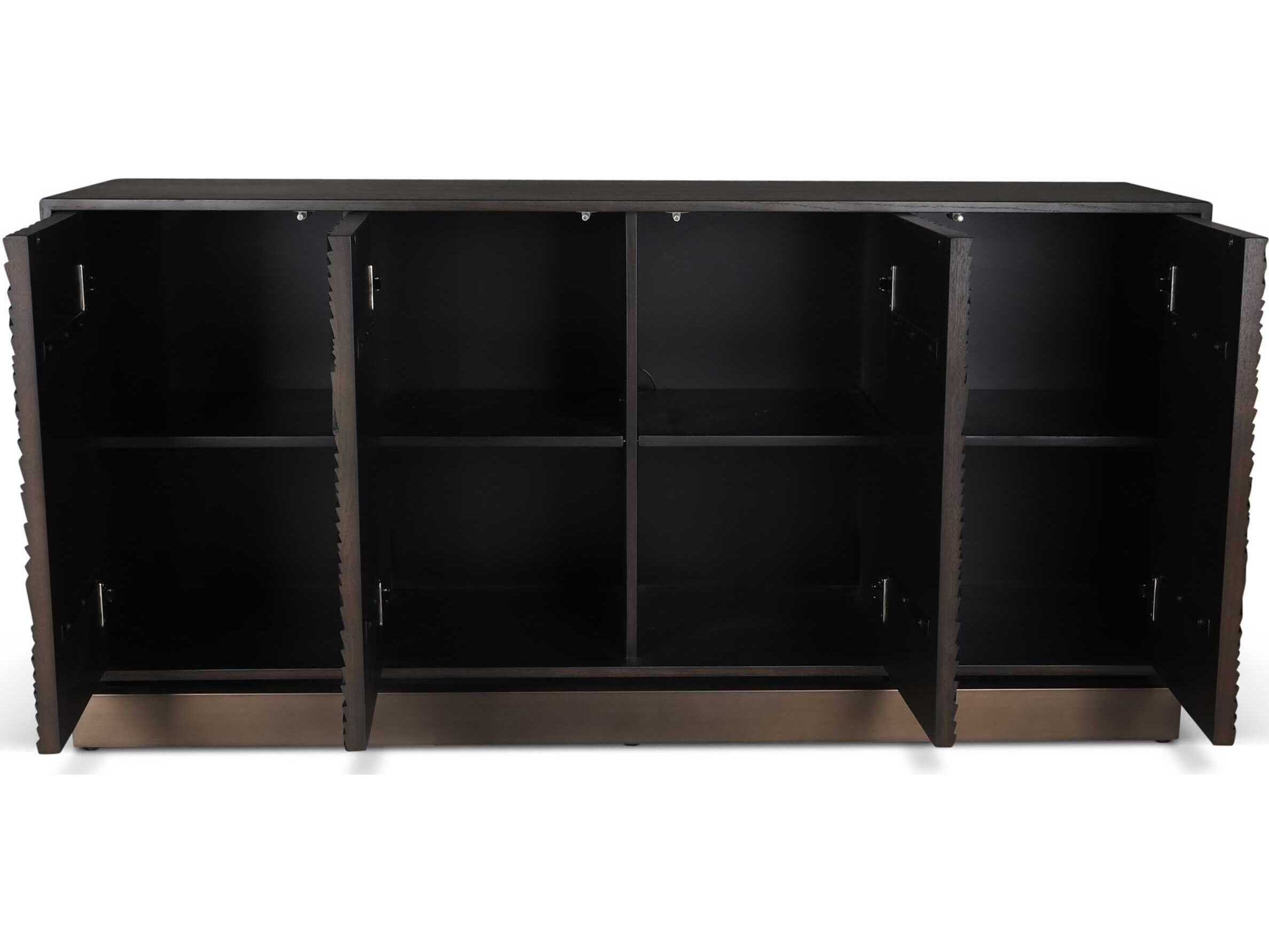 Urbia Ie Series Onda 71" Mahogany Wood Coffee Sideboard