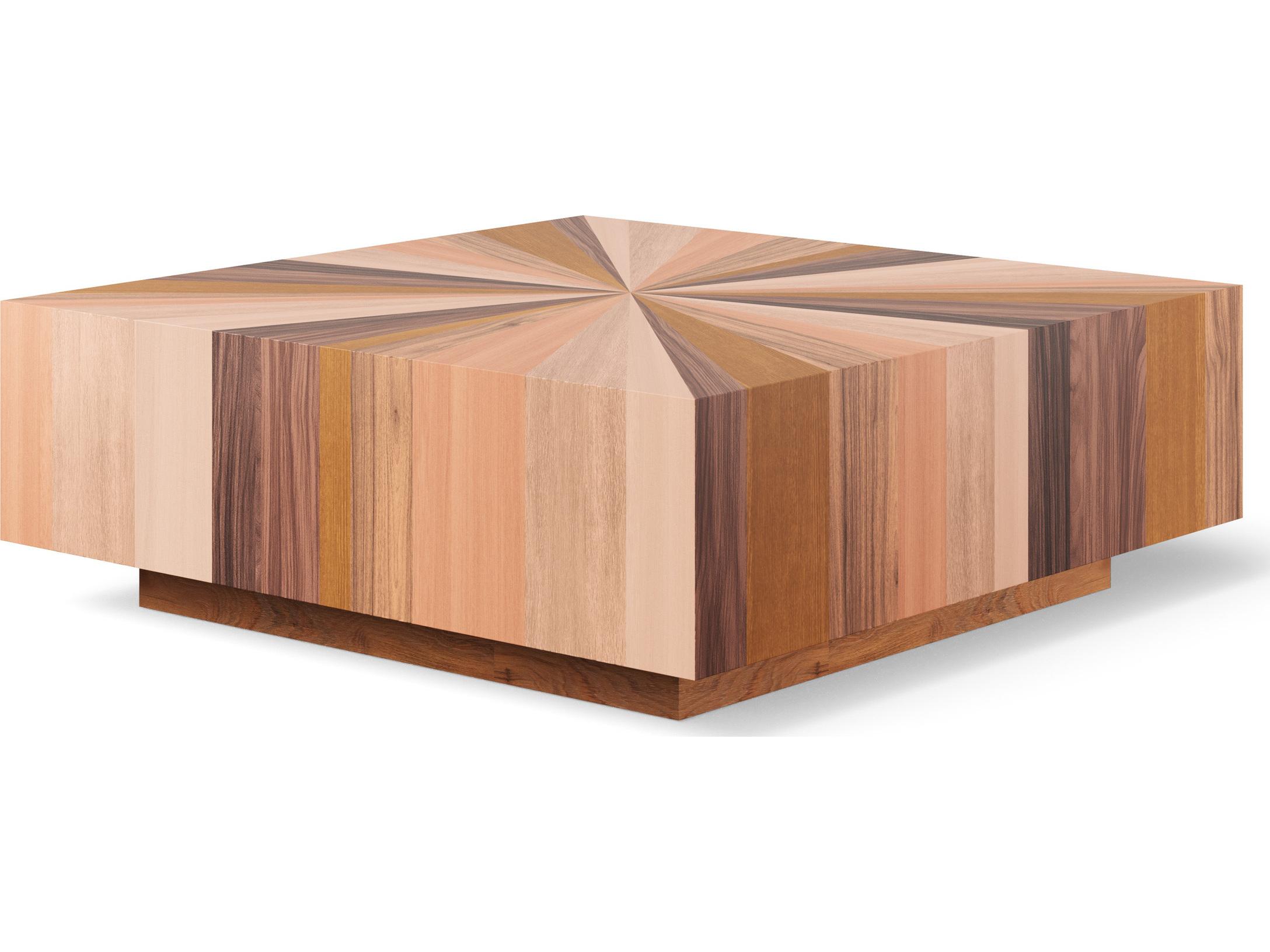 Urbia Ie Series Square Mixed Wood Coffee Table