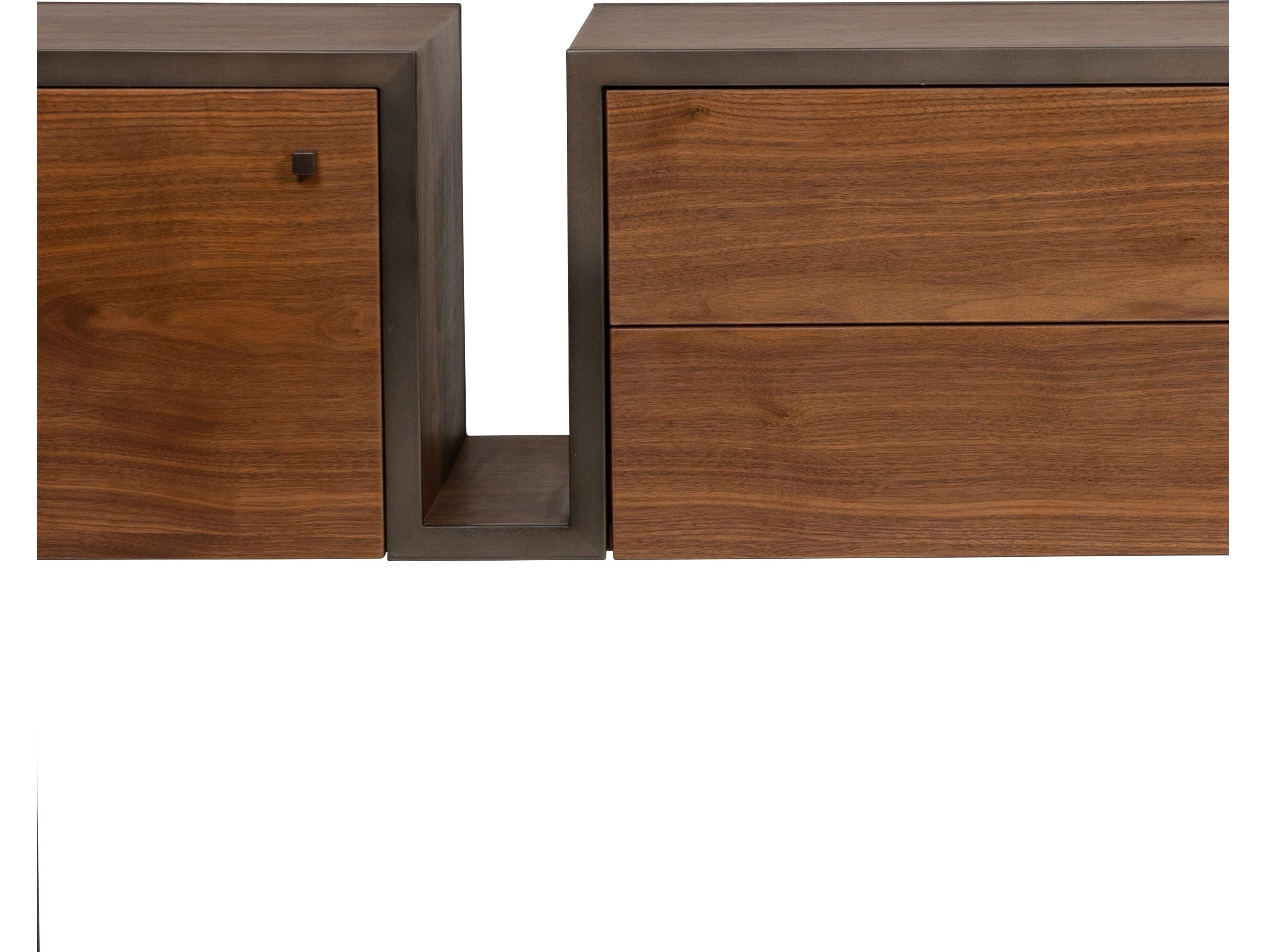 Urbia Ie Series 59" Tali Walnut Wood Sideboard