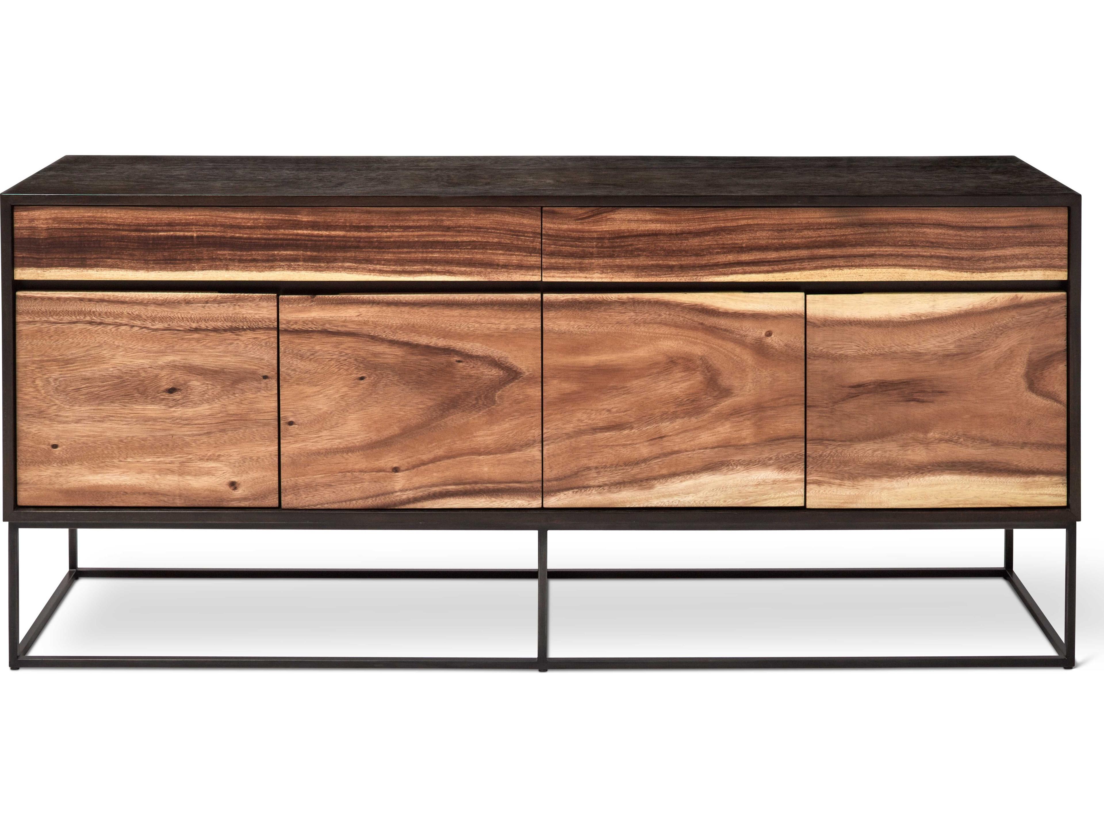Urbia Ie Series 71" Suar Black Sideboard