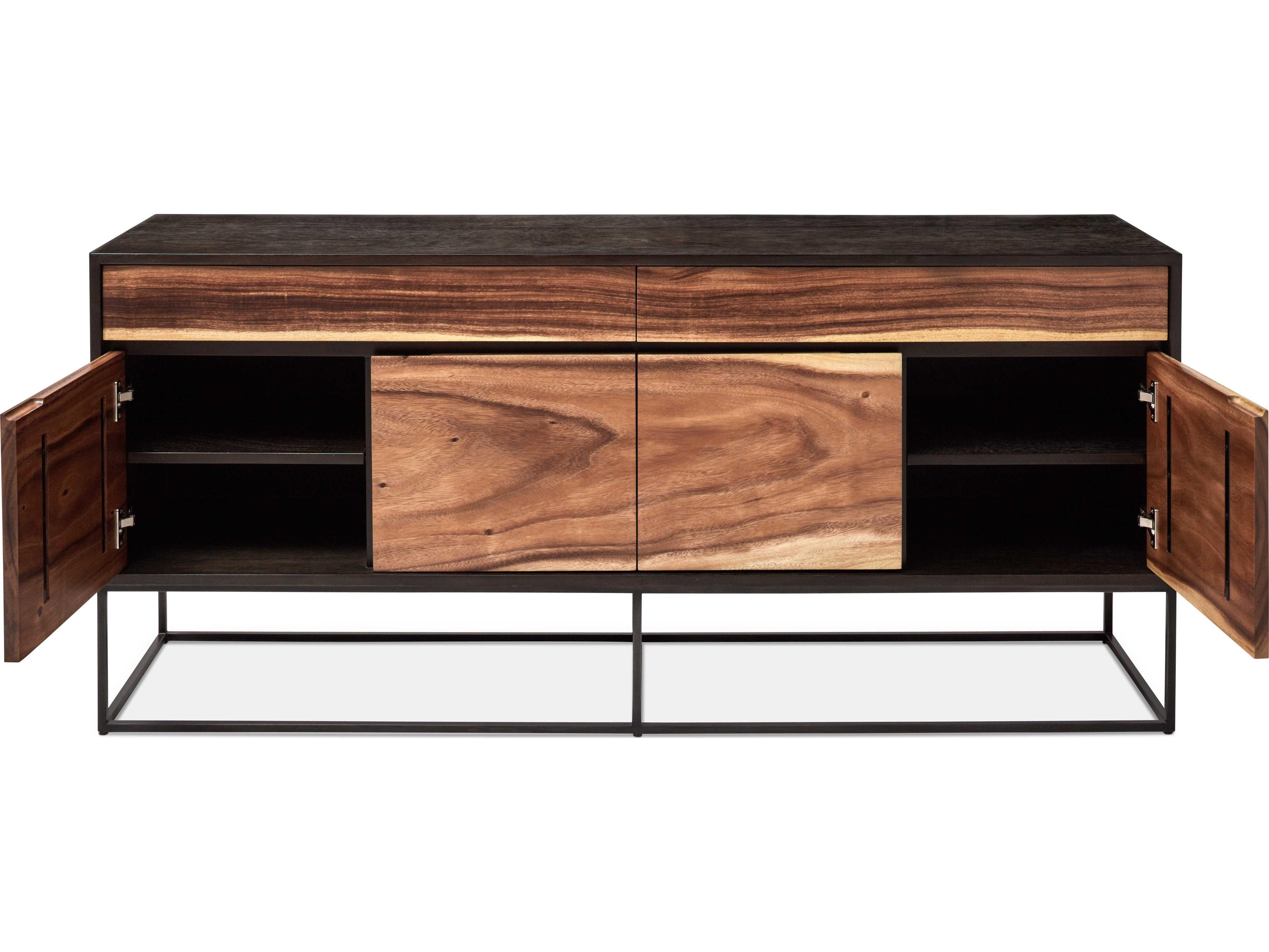 Urbia Ie Series 71" Suar Black Sideboard