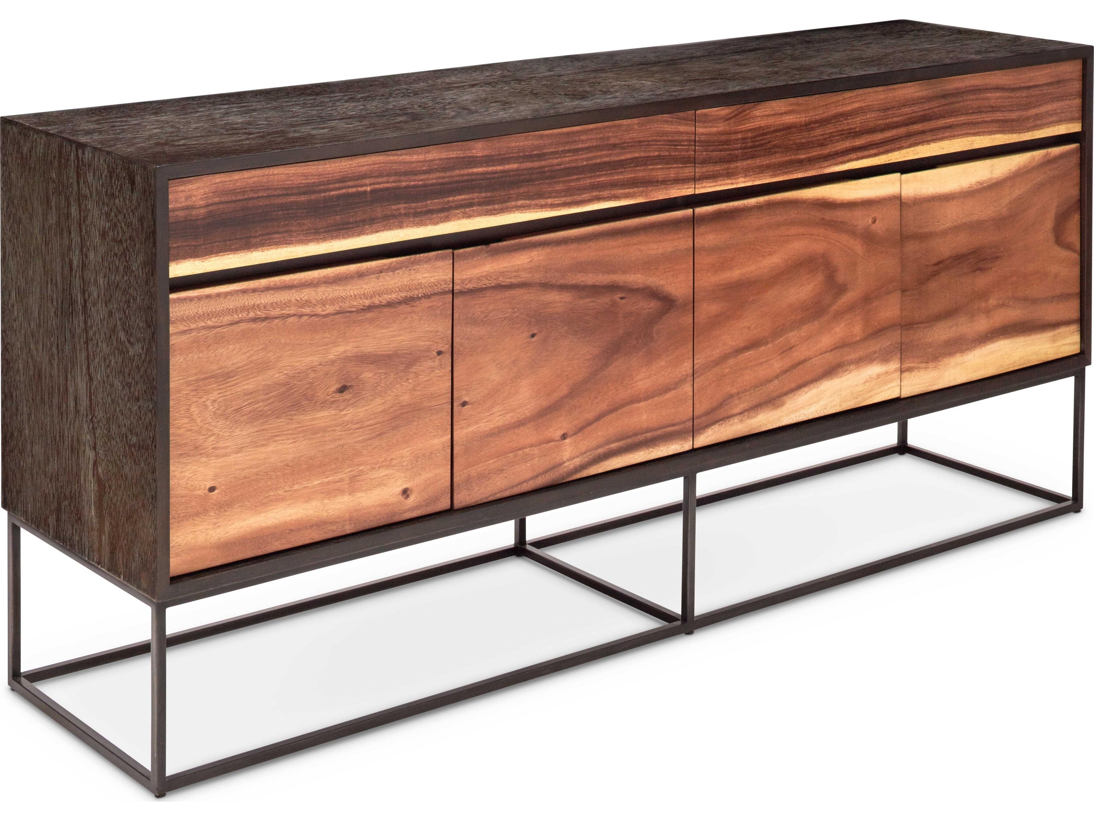 Urbia Ie Series 71" Suar Black Sideboard