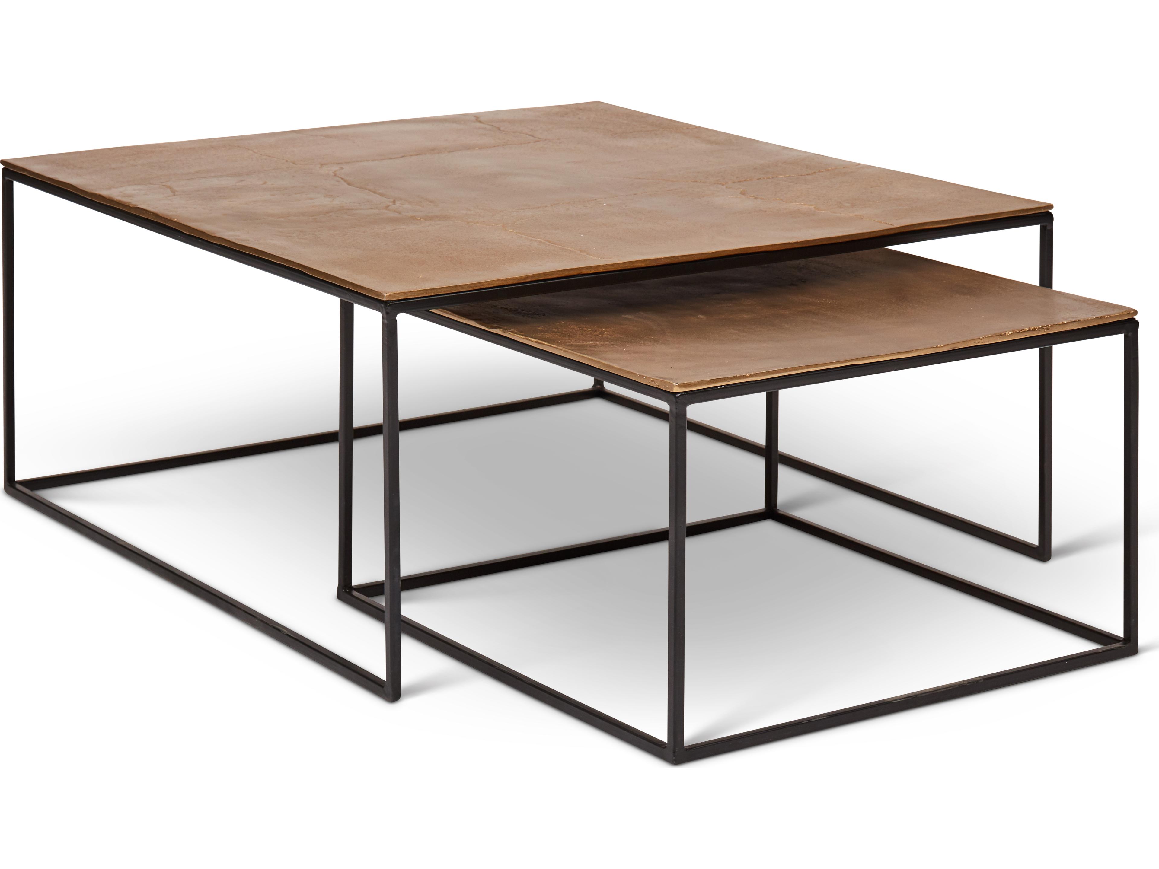 Urbia Mudra Square Metal Coffee Table