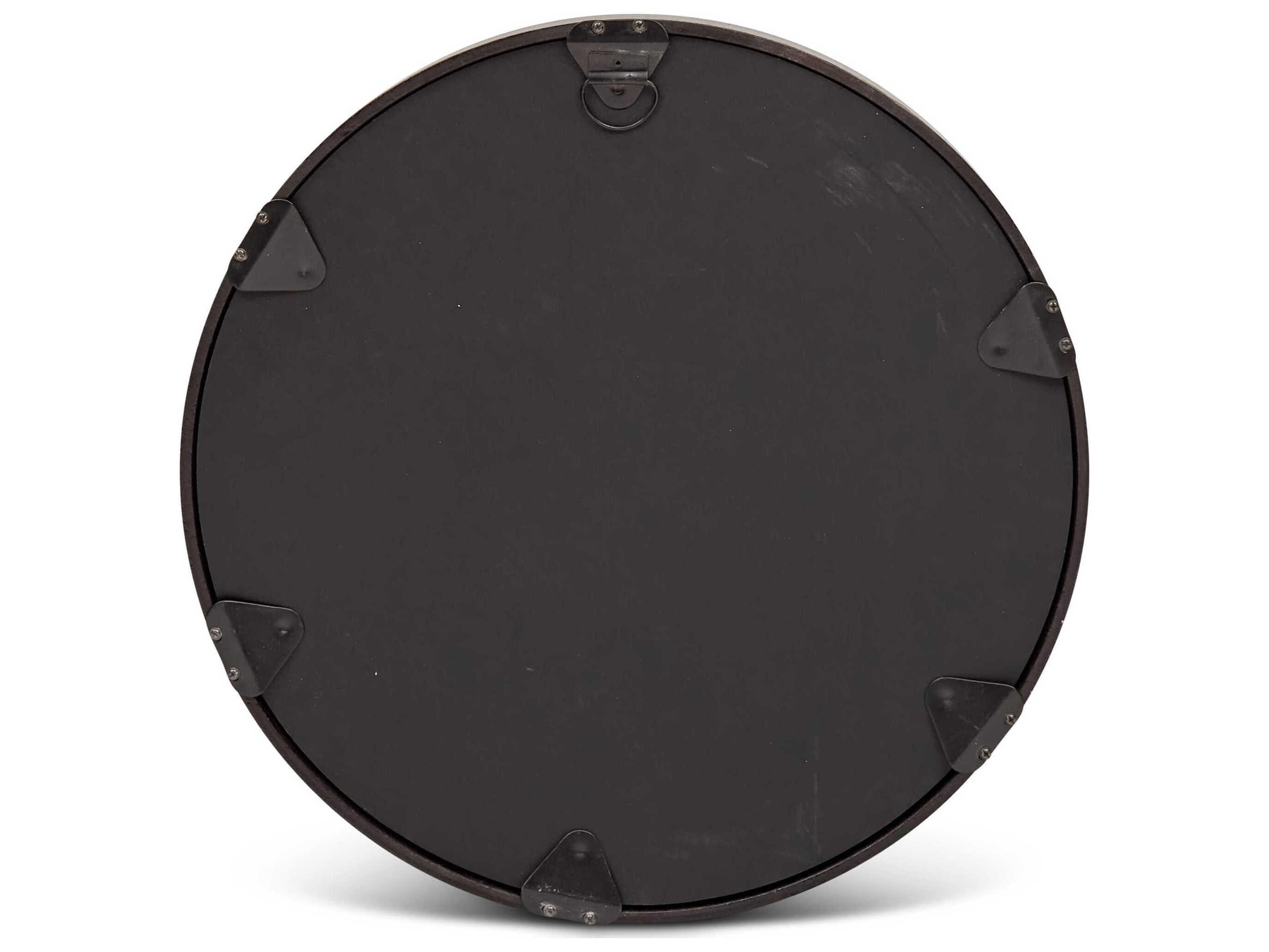 Urbia Elements Raw Bronze Round Wall Mirror