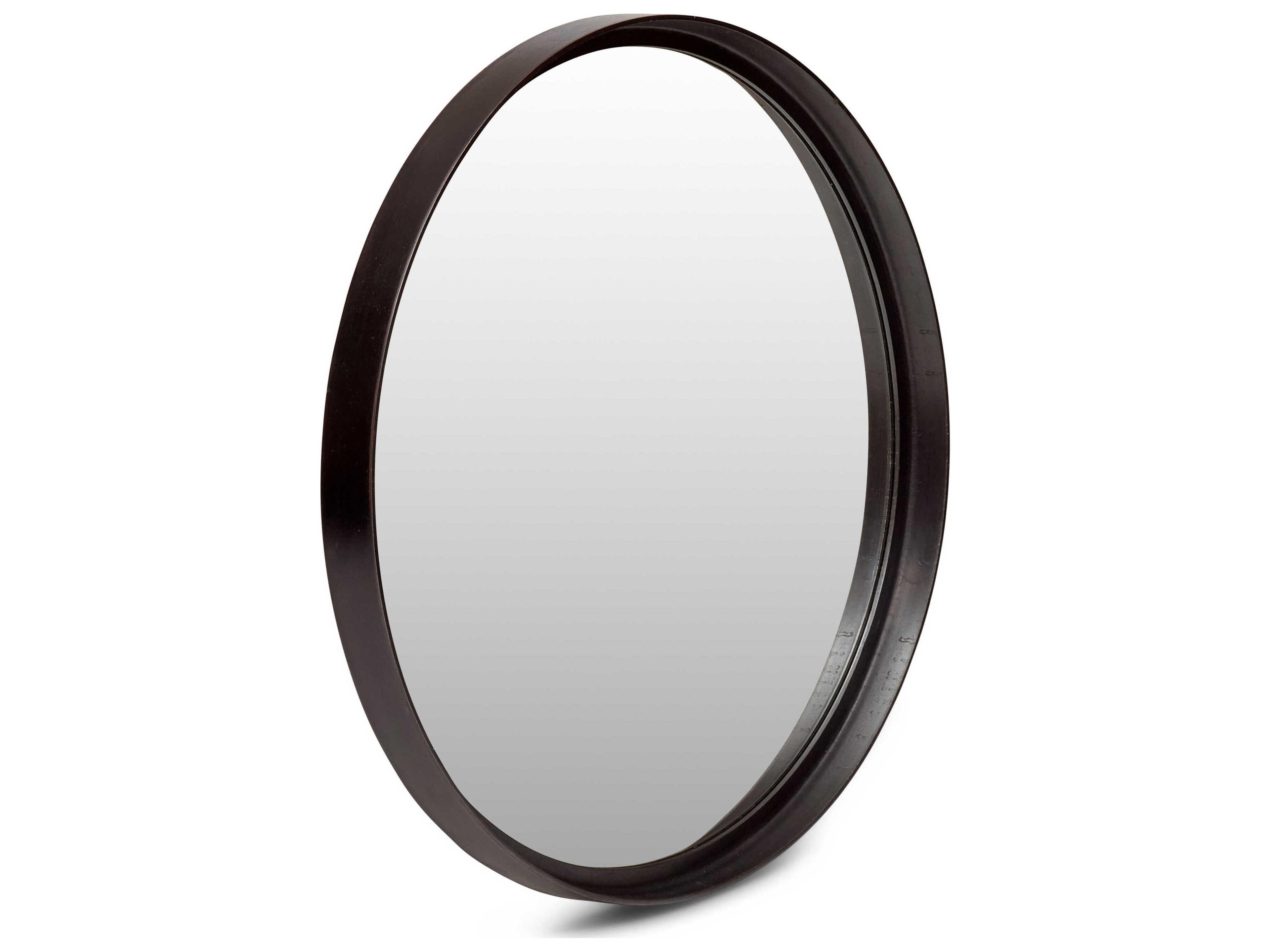 Urbia Elements Raw Bronze Round Wall Mirror