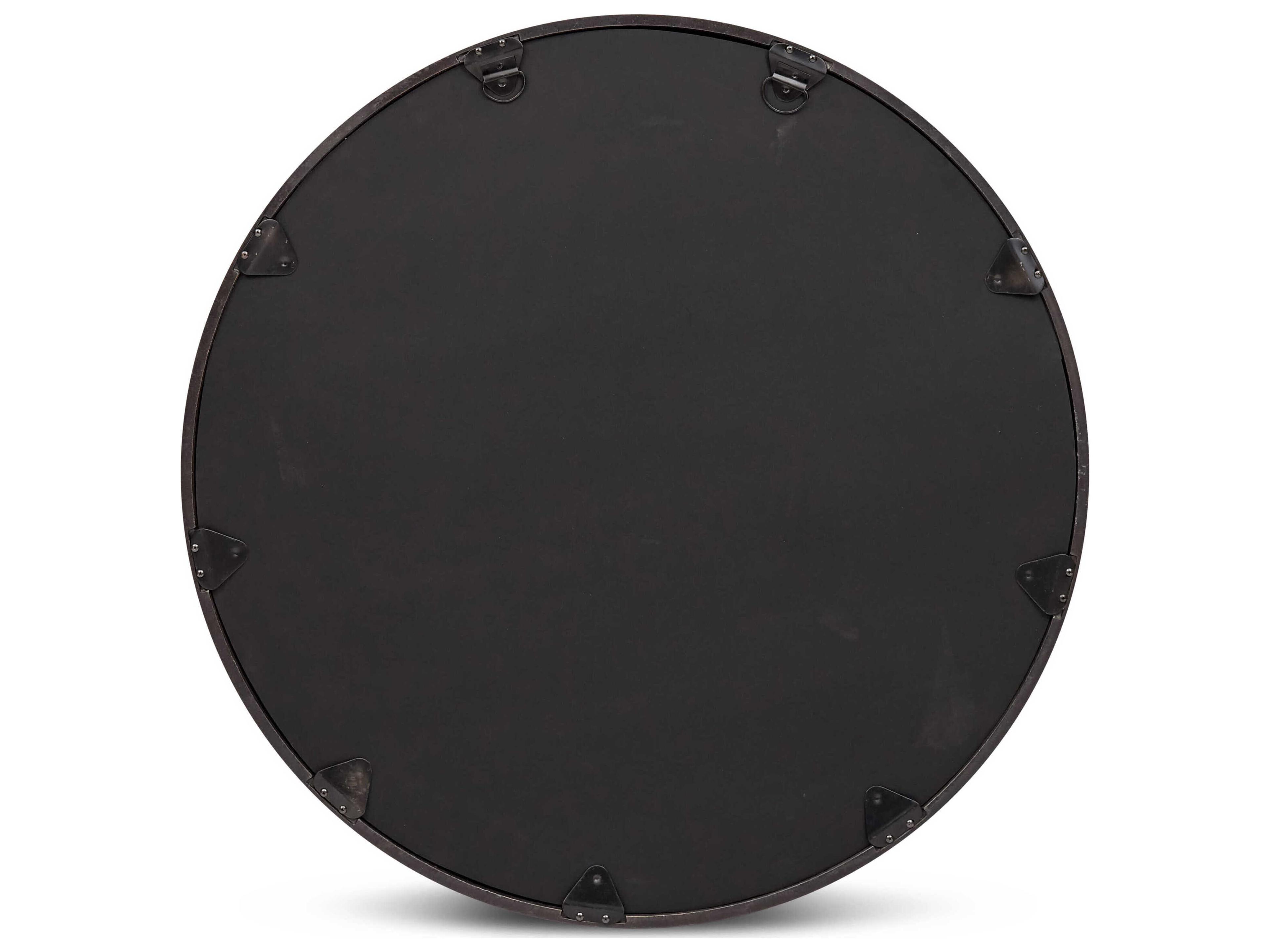 Urbia Elements Raw Bronze Round Wall Mirror