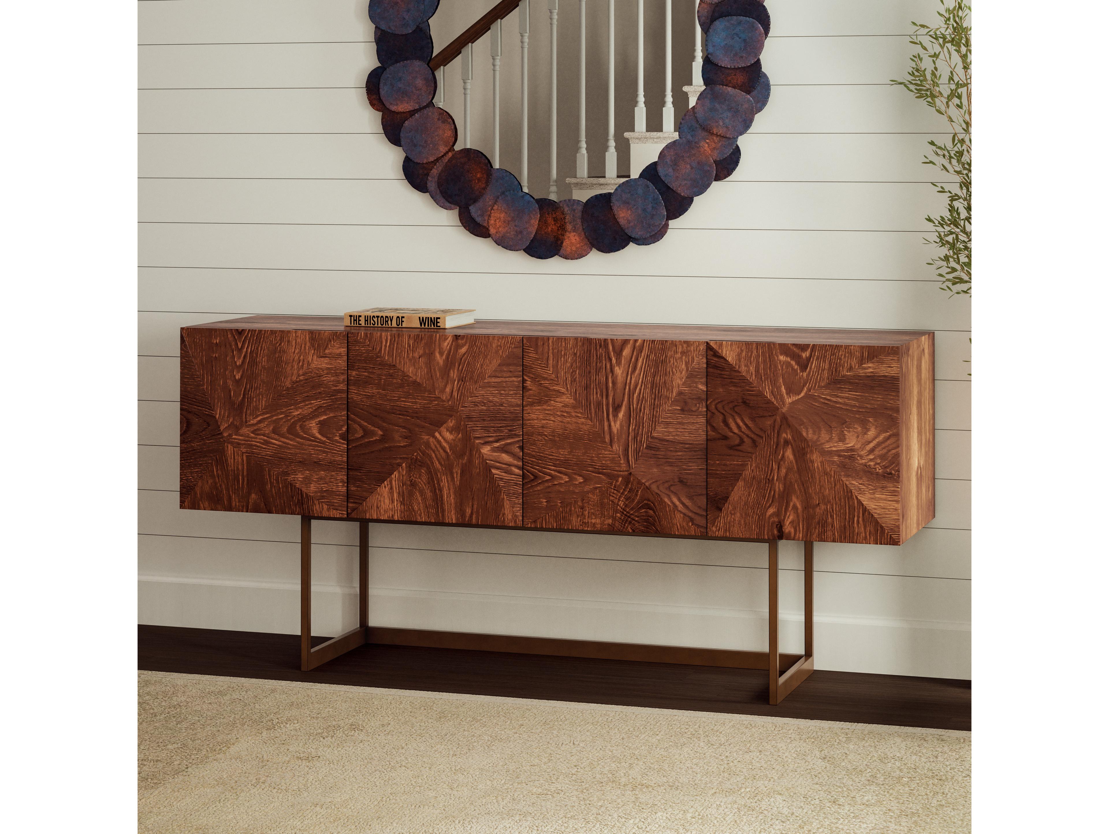 Urbia Elements Suri Round Cobalt Wall Mirror