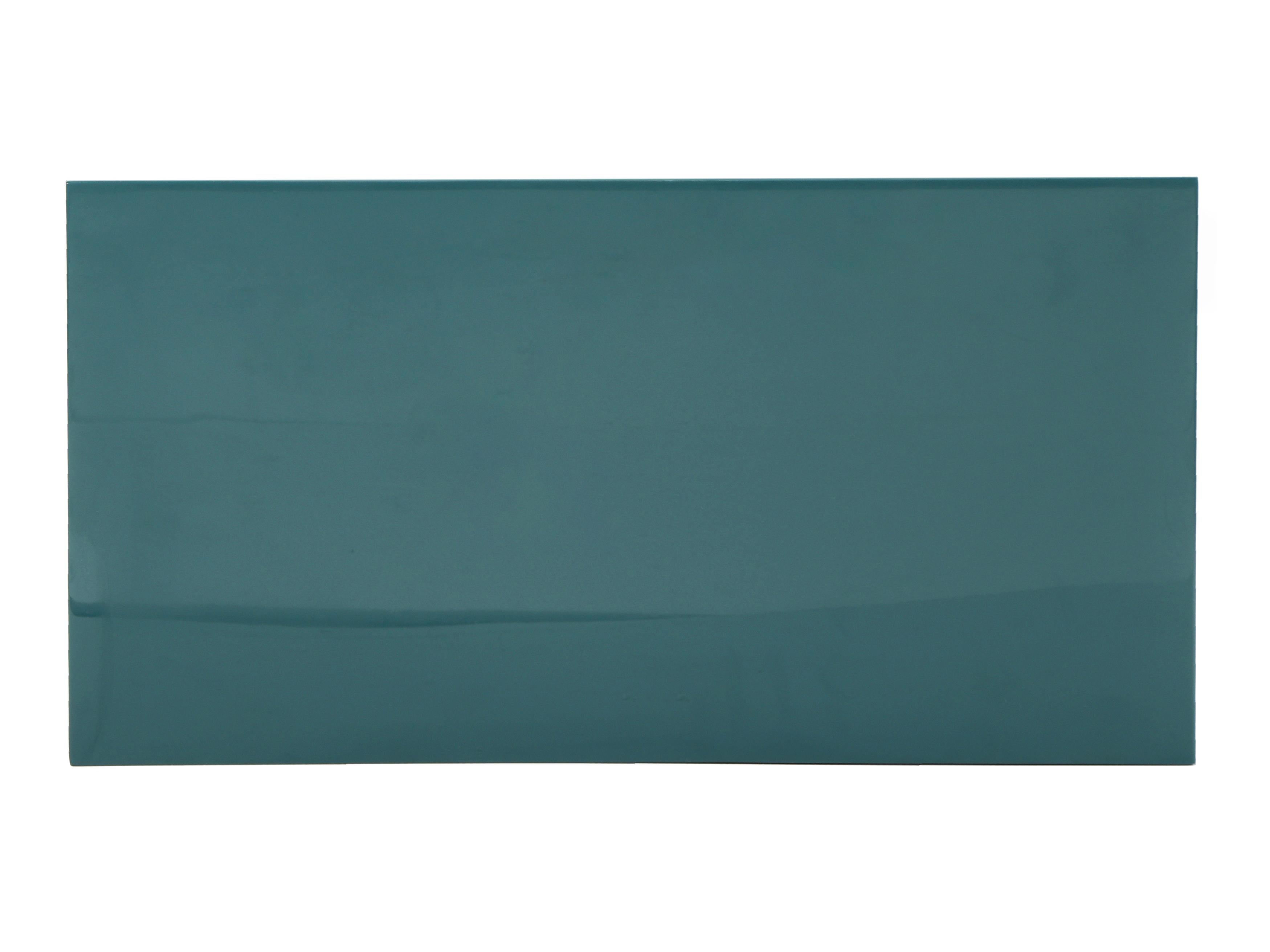 Urbia Elements Rectangular Metal Teal Tanu End Table