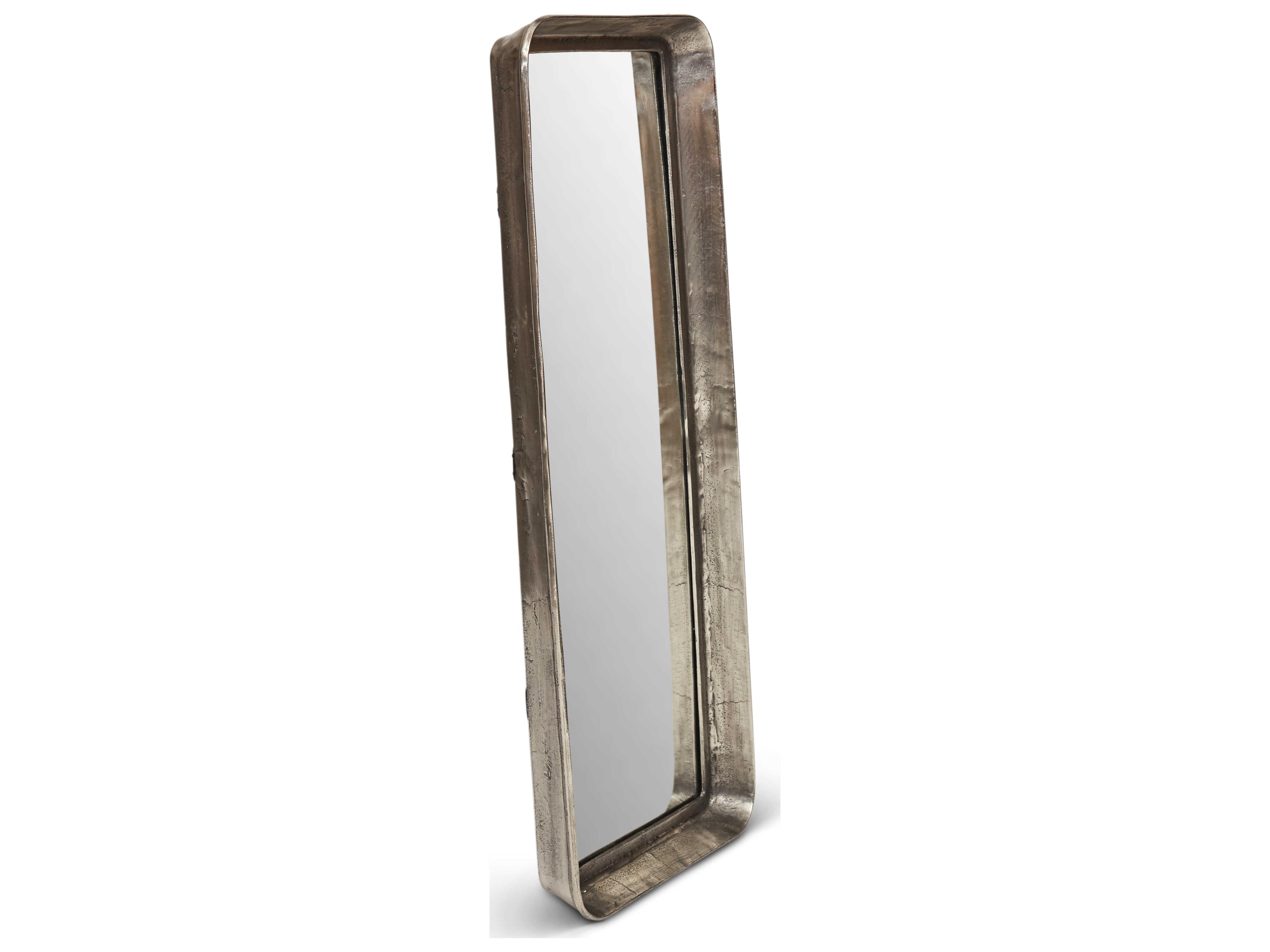 Urbia Vinod Vintage Silver Rectangular Floor Mirror
