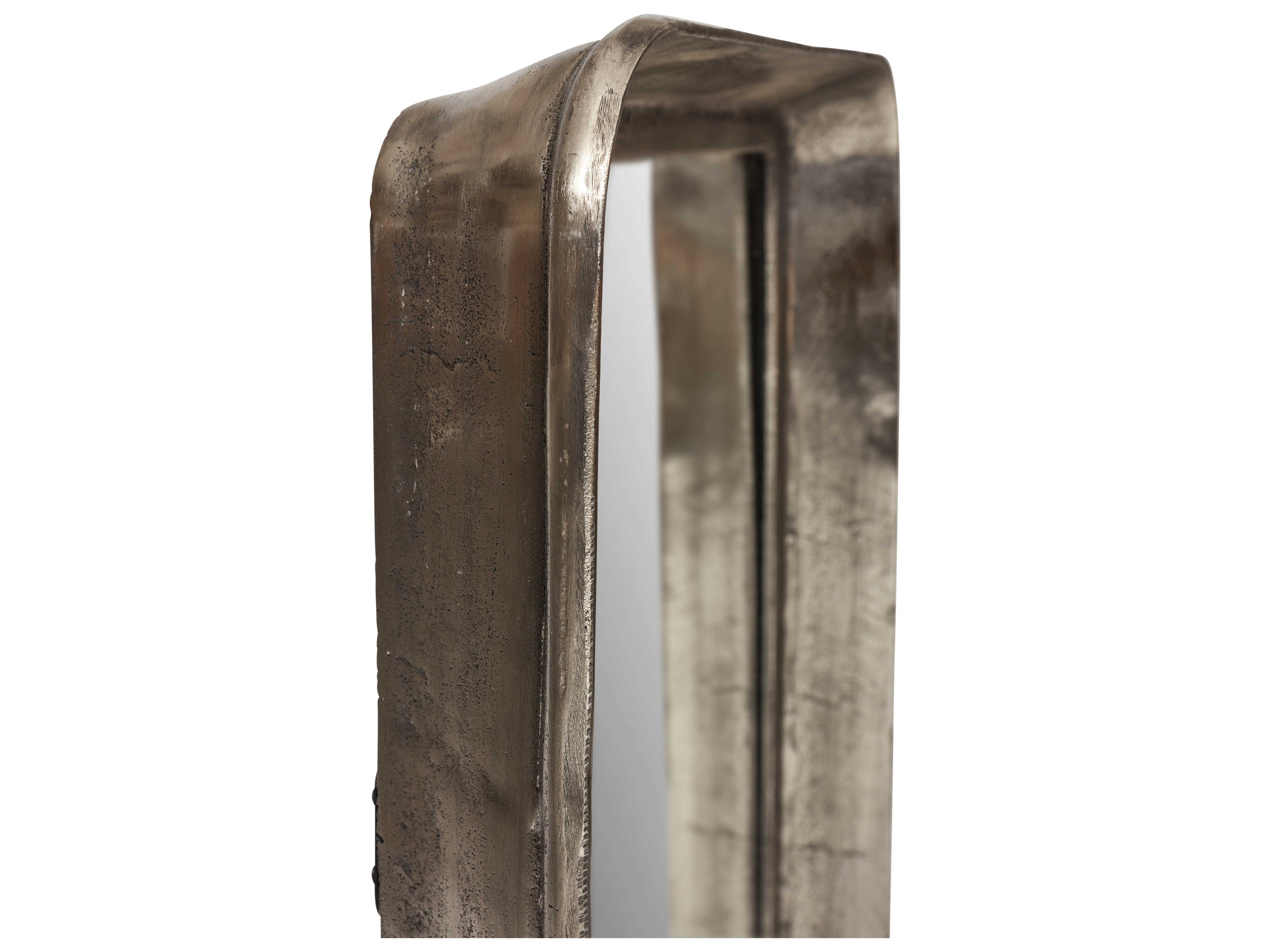 Urbia Vinod Vintage Silver Rectangular Floor Mirror