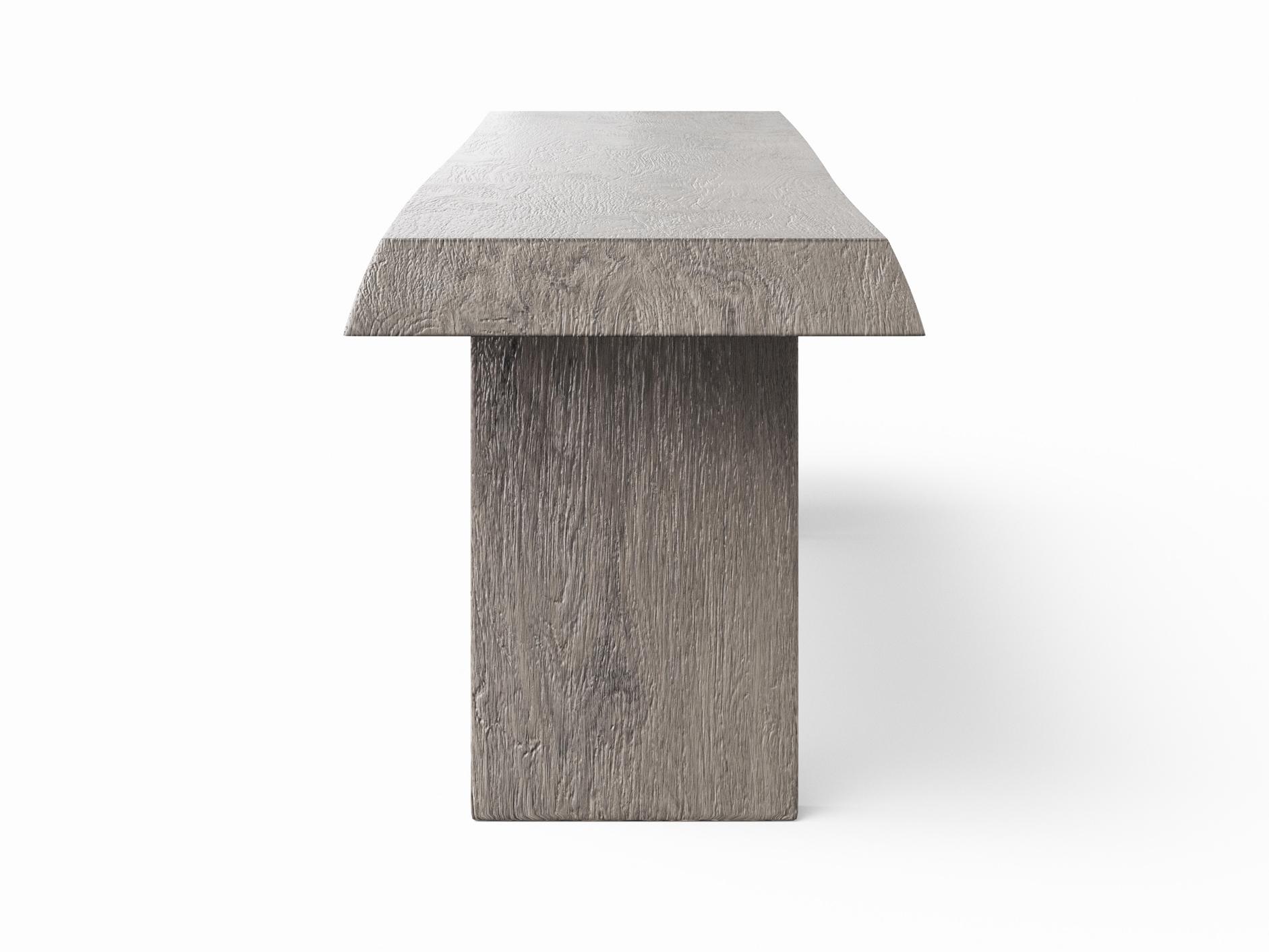 Urbia Brooks Sandblasted Grey Accent Bench