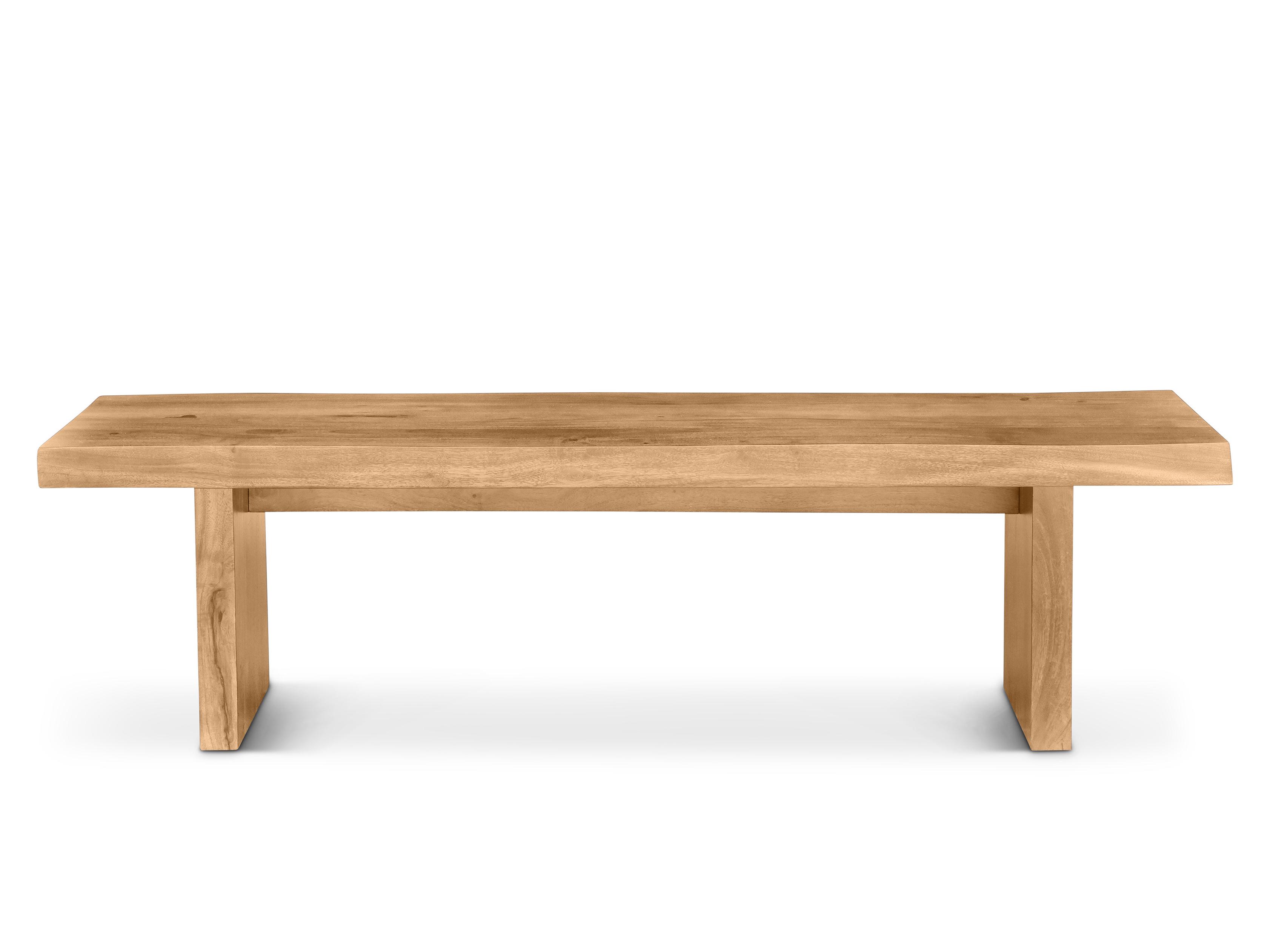 Urbia Brooks Teak Brown Accent Bench