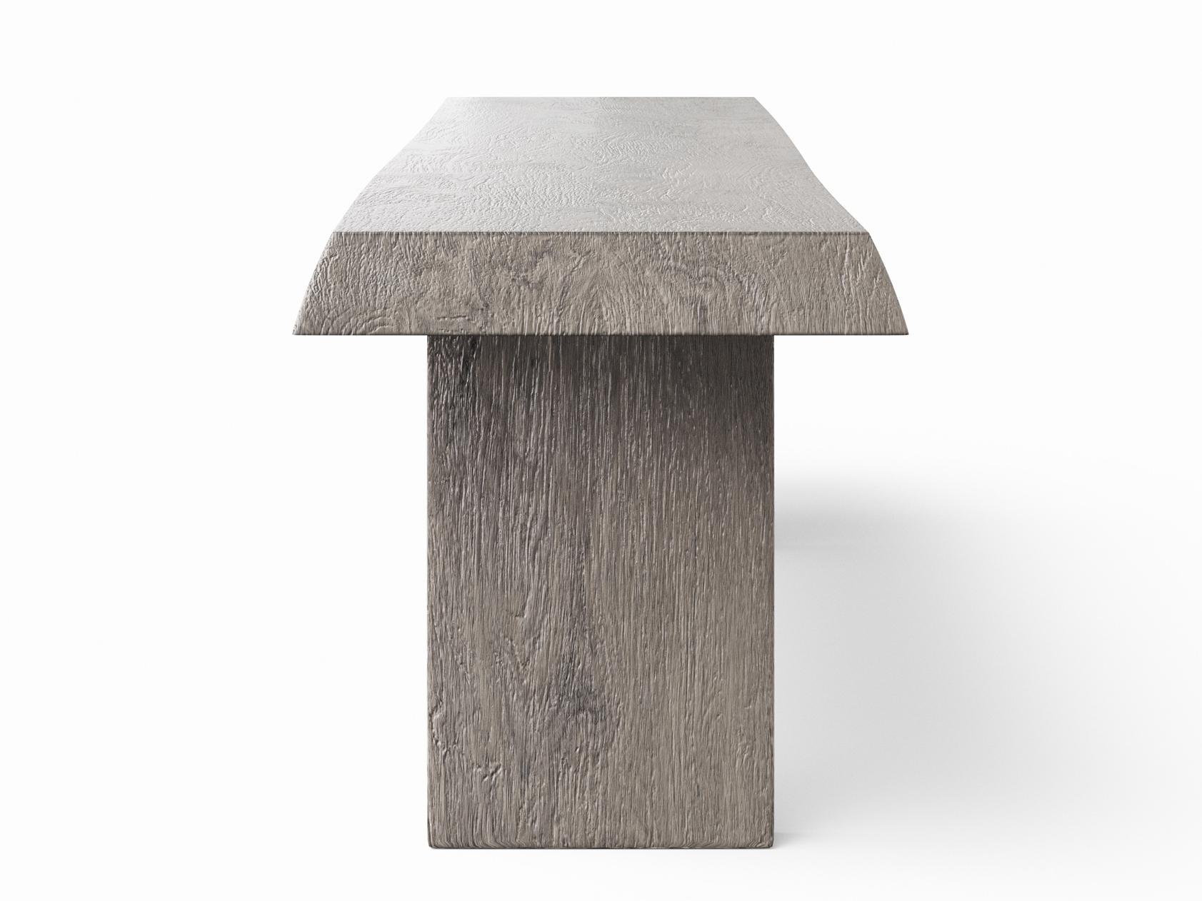 Urbia Brooks Sandblasted Grey Accent Bench