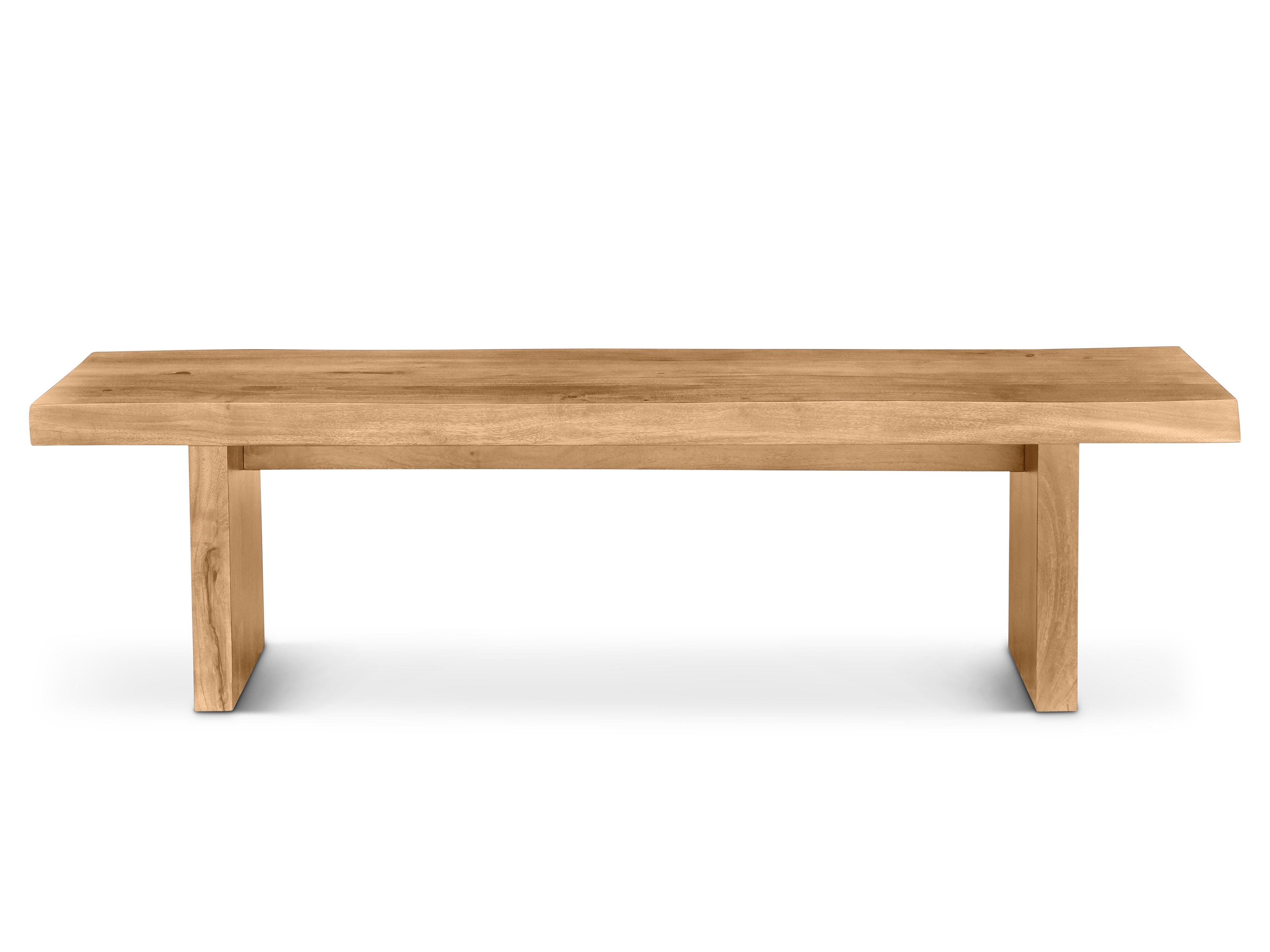 Urbia Brooks Teak Brown Accent Bench