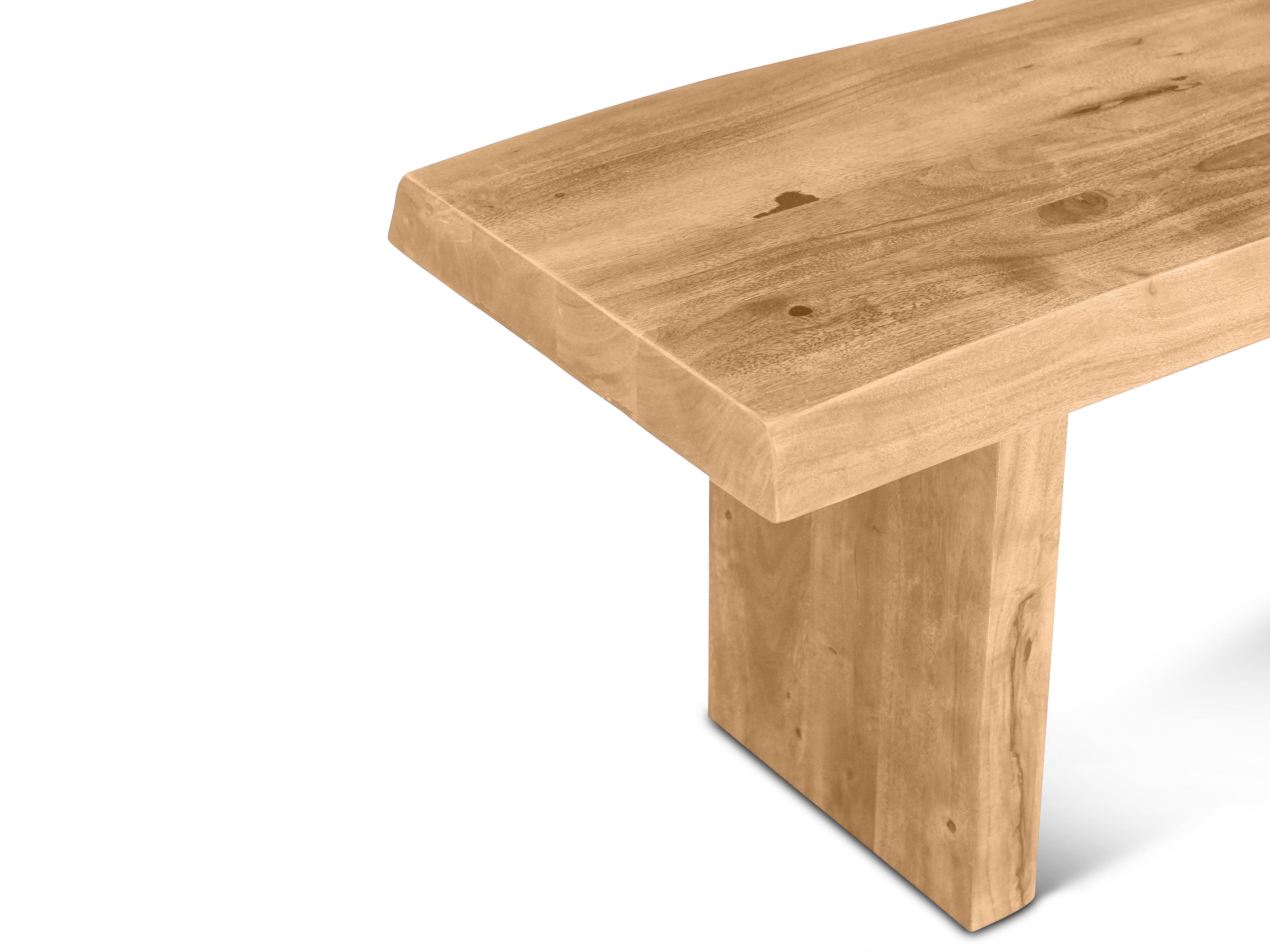 Urbia Brooks Teak Brown Accent Bench