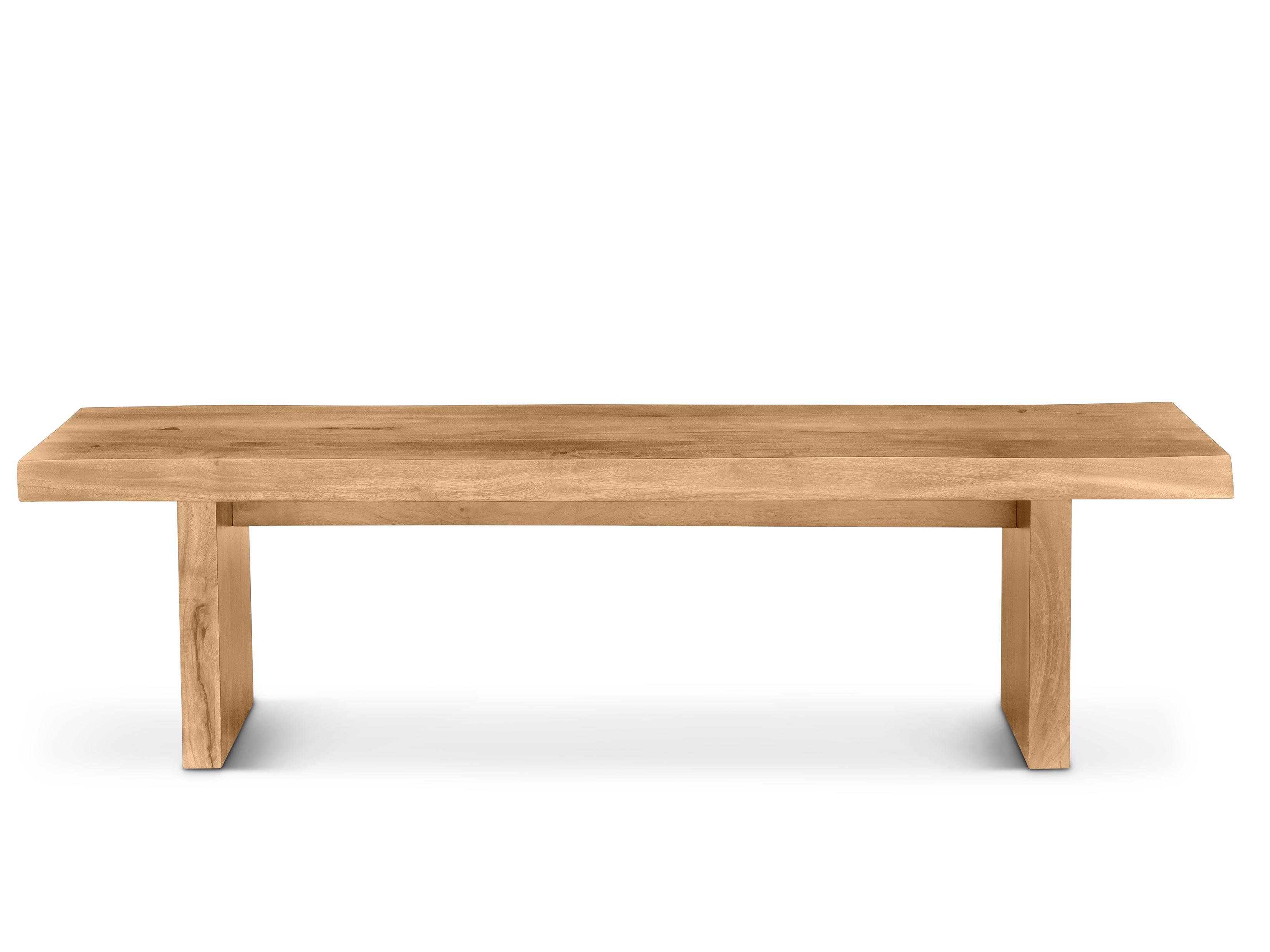 Urbia Brooks Teak Brown Accent Bench