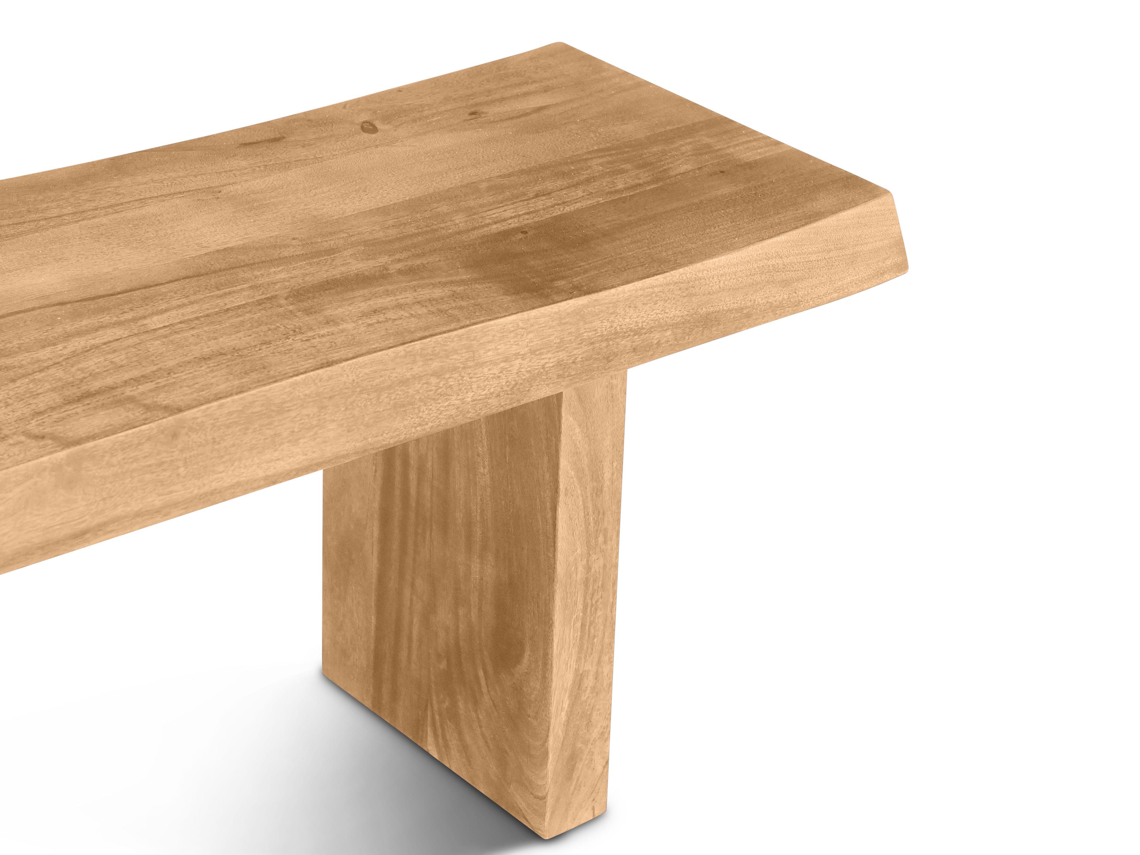 Urbia Brooks Teak Brown Accent Bench