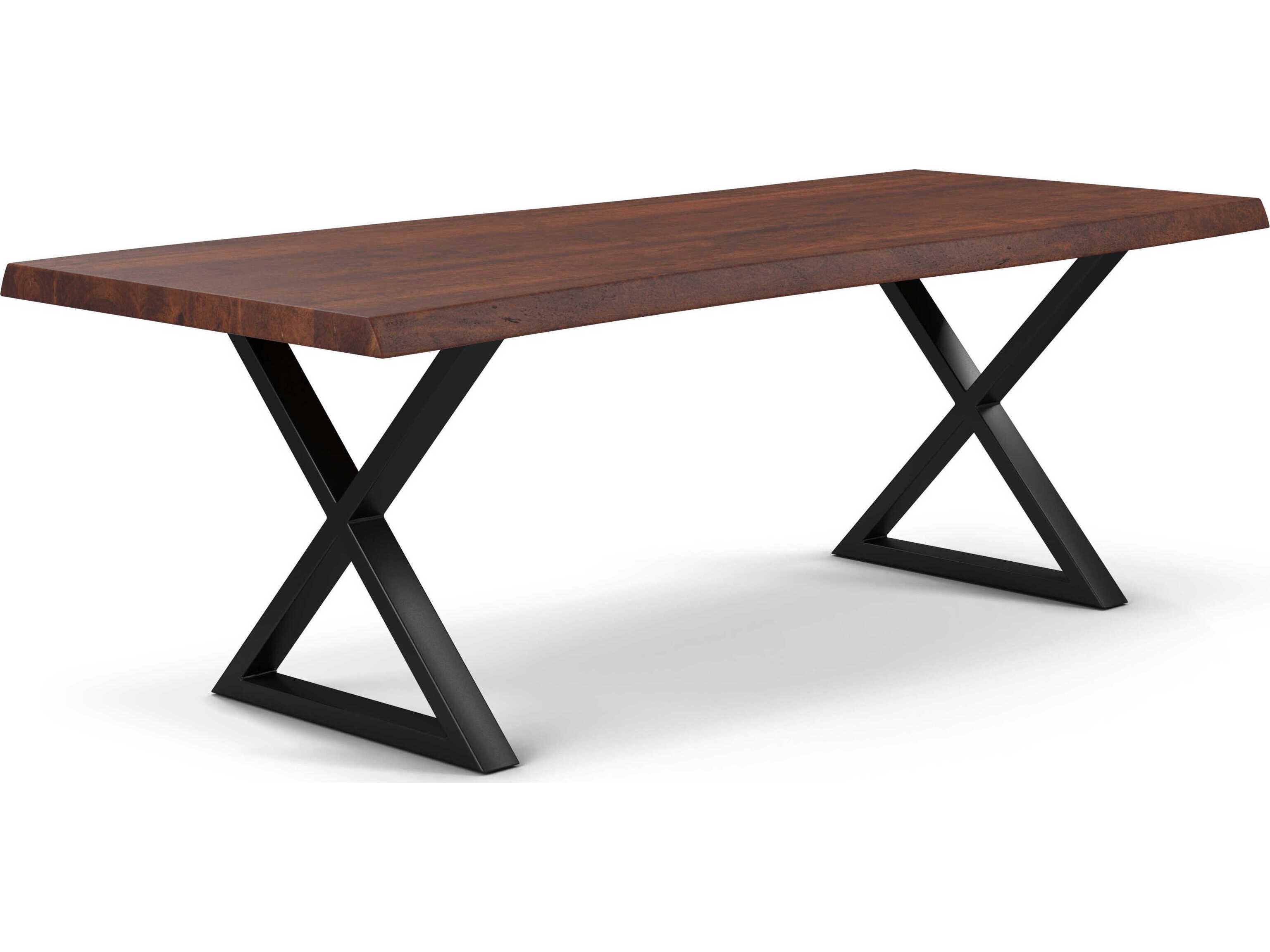 Urbia Brooks Rectangular Wood Americano Black Dining Table