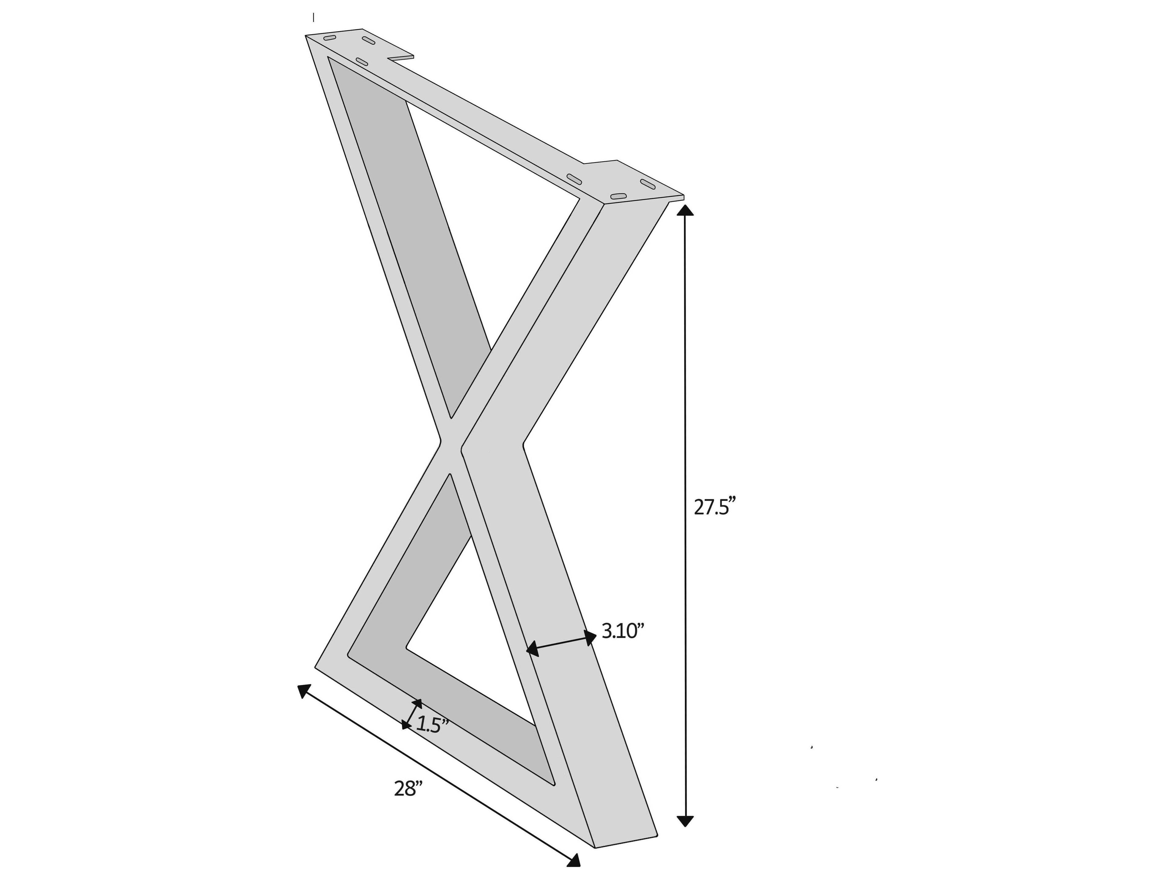 Urbia Brooks Rectangular Wood Americano Black Dining Table